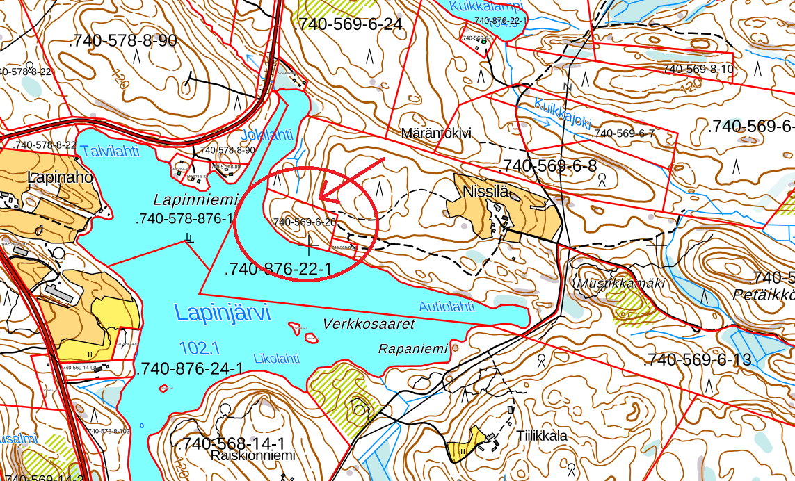 Lapinjärvi lomatontti, Savonranta, Savonlinna