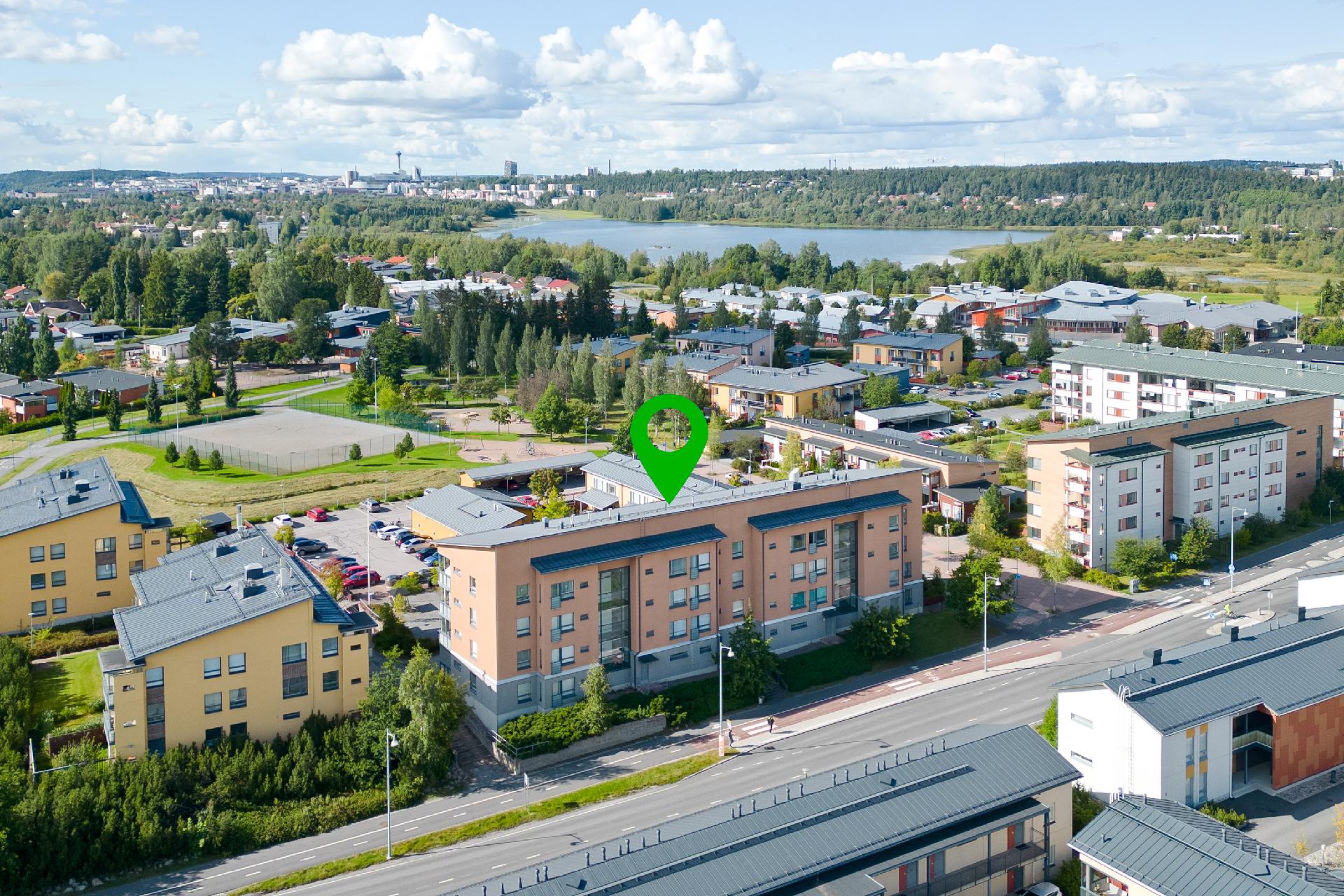 Huringinkatu 1, Muotiala, Tampere