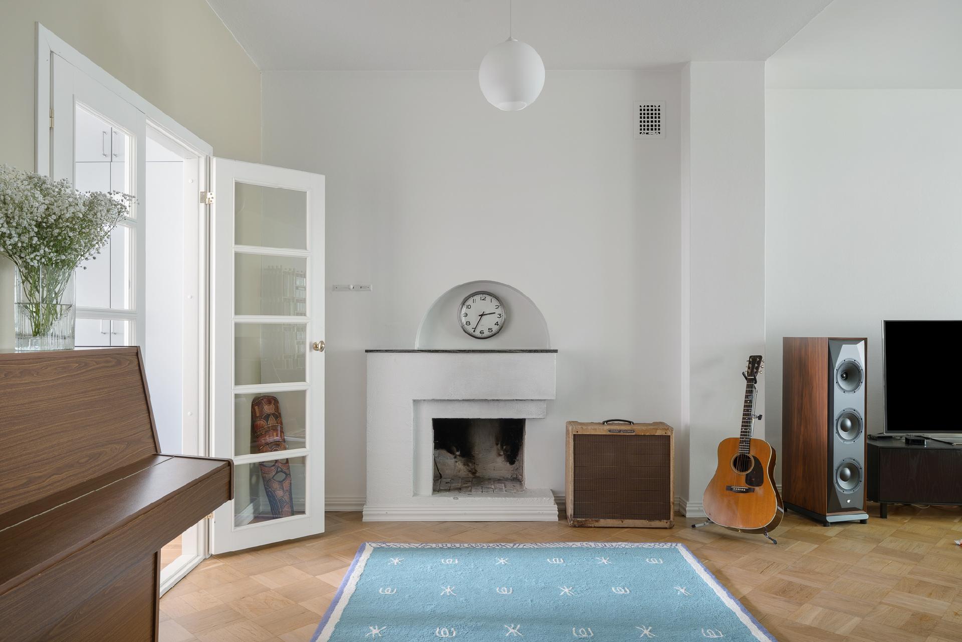 Toimiva takka nautiskeluun!