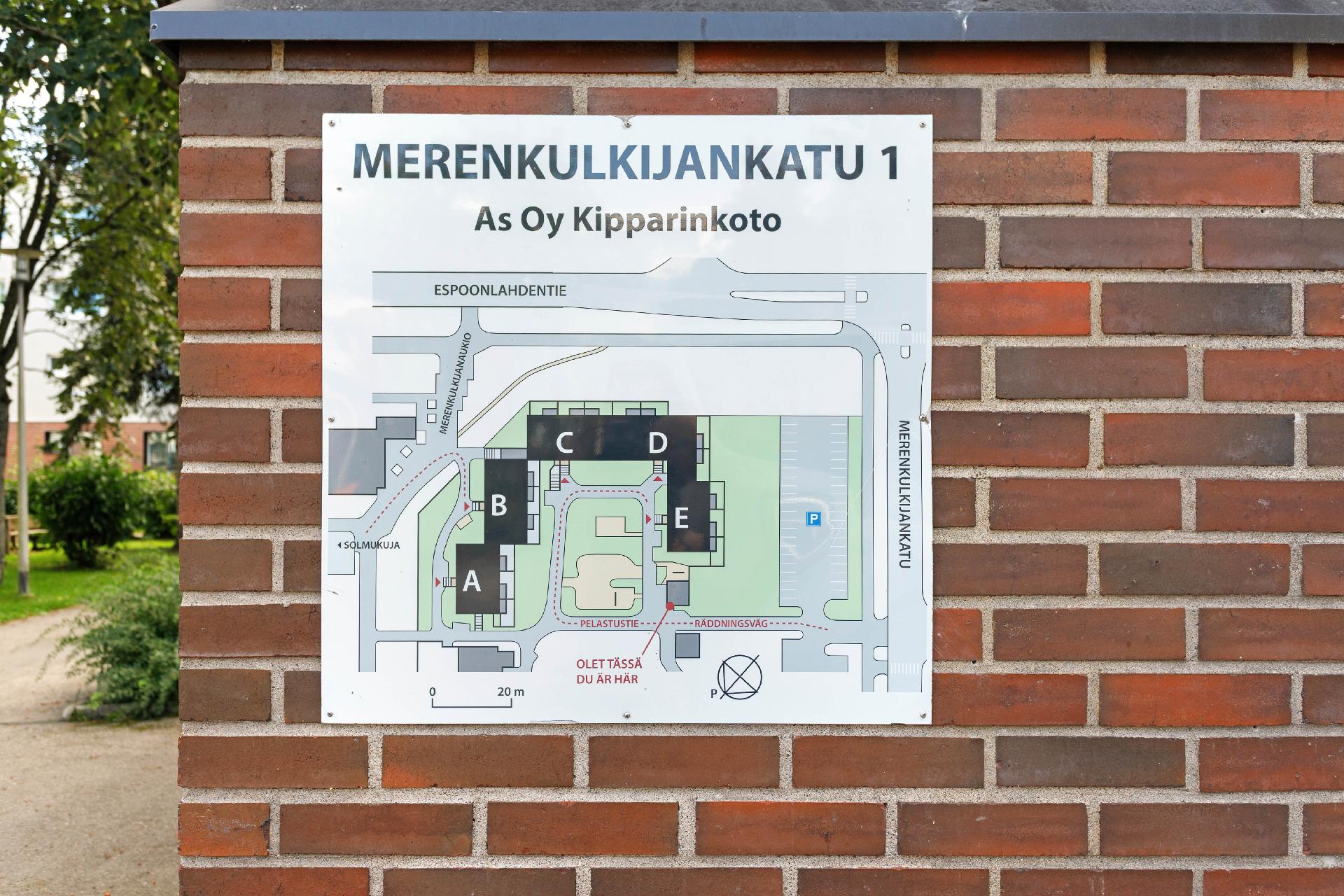 Merenkulkijankatu 1, Espoonlahti, Espoo