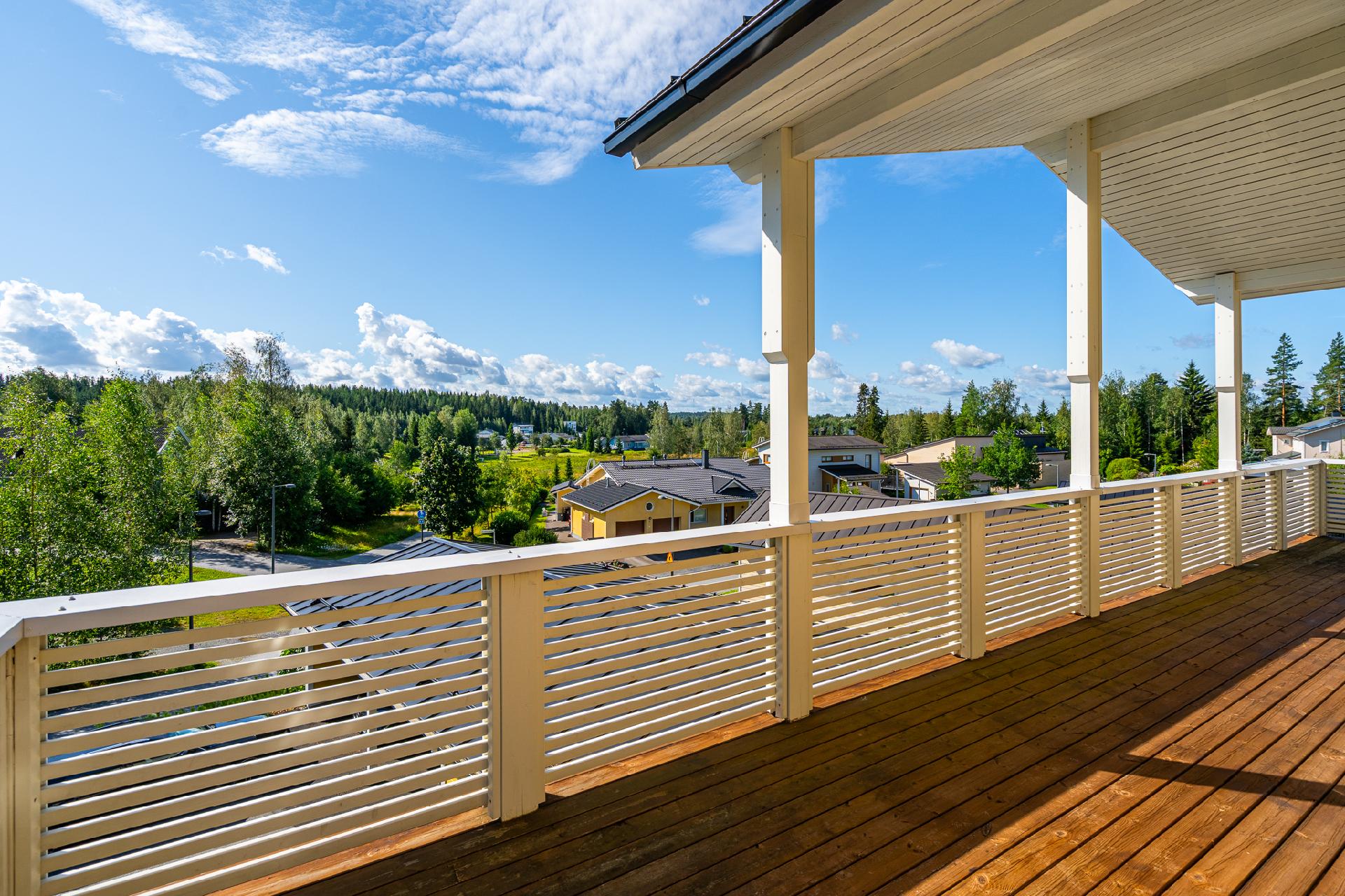 Maisemat parvekkeelta