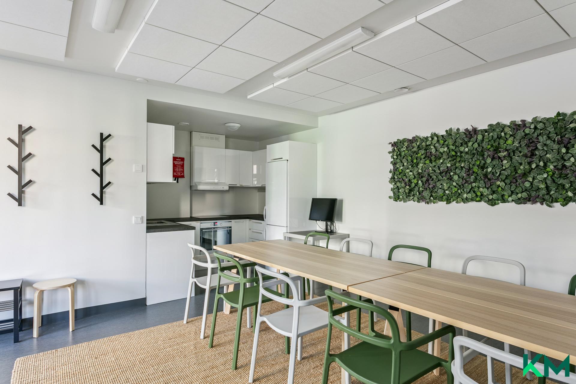 Kerhotilassa myös keittiö