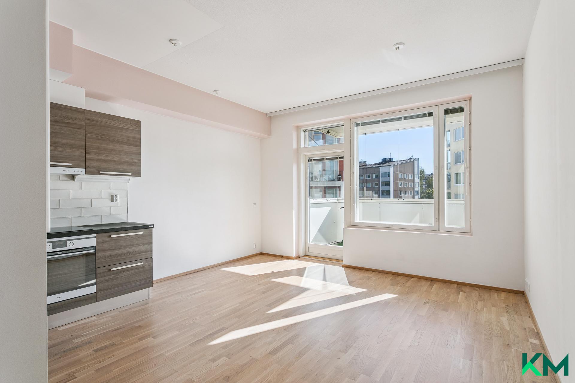 Yleisnäkymää asunnosta