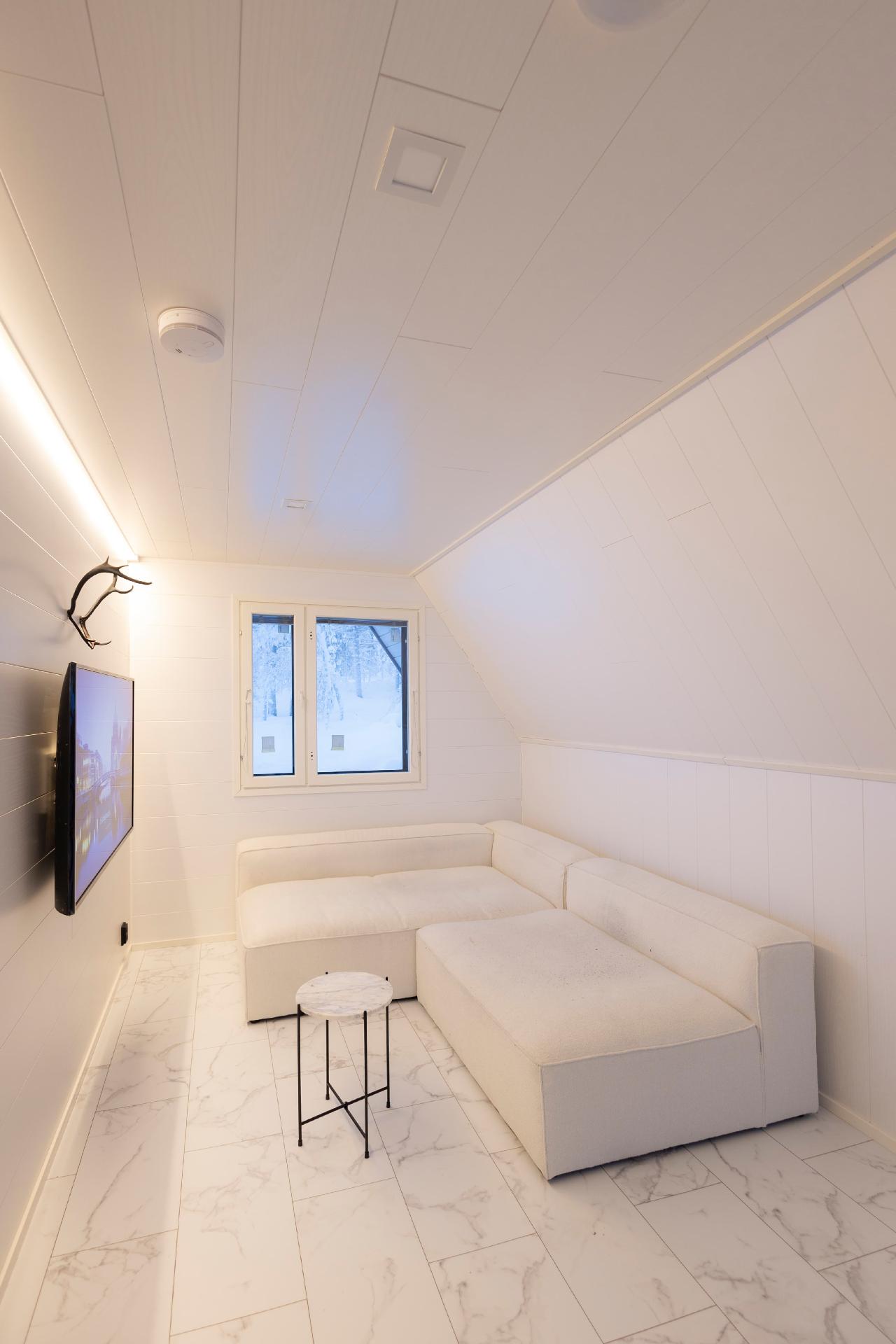 Alakerrassa oleskelunurkkaus