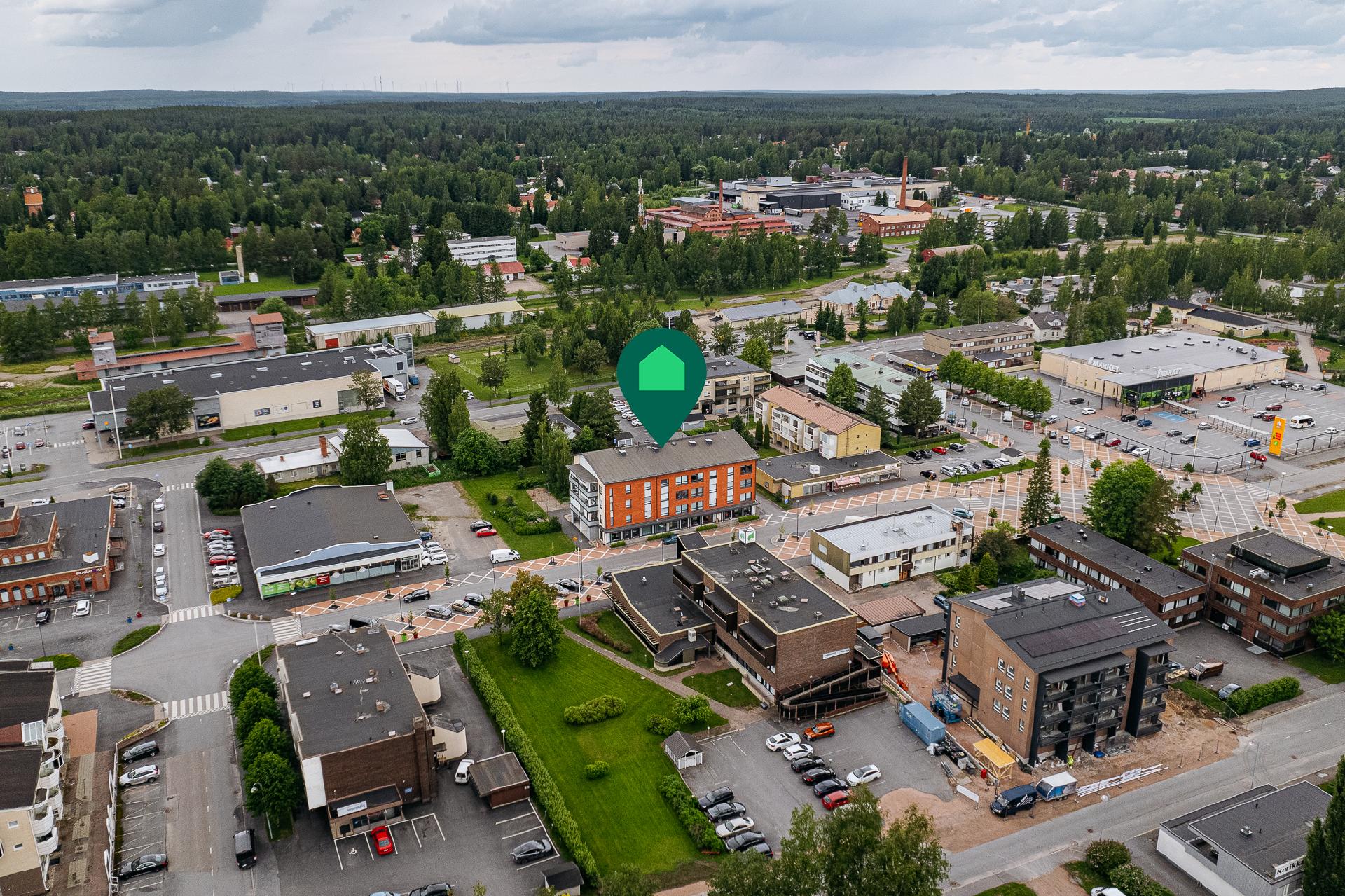 Keskuspuistikko 12, Keskusta, Kurikka