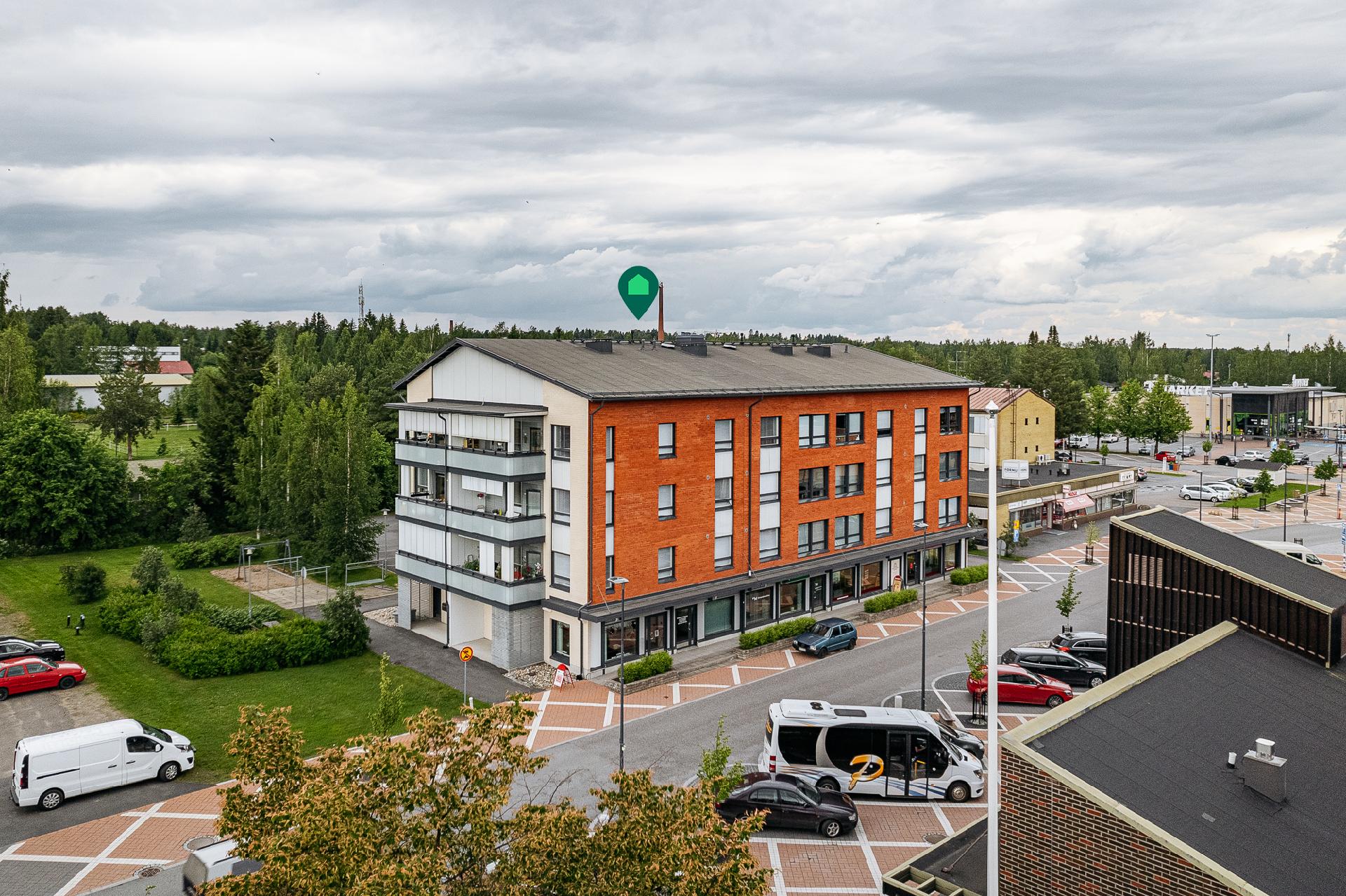 Keskuspuistikko 12, Keskusta, Kurikka