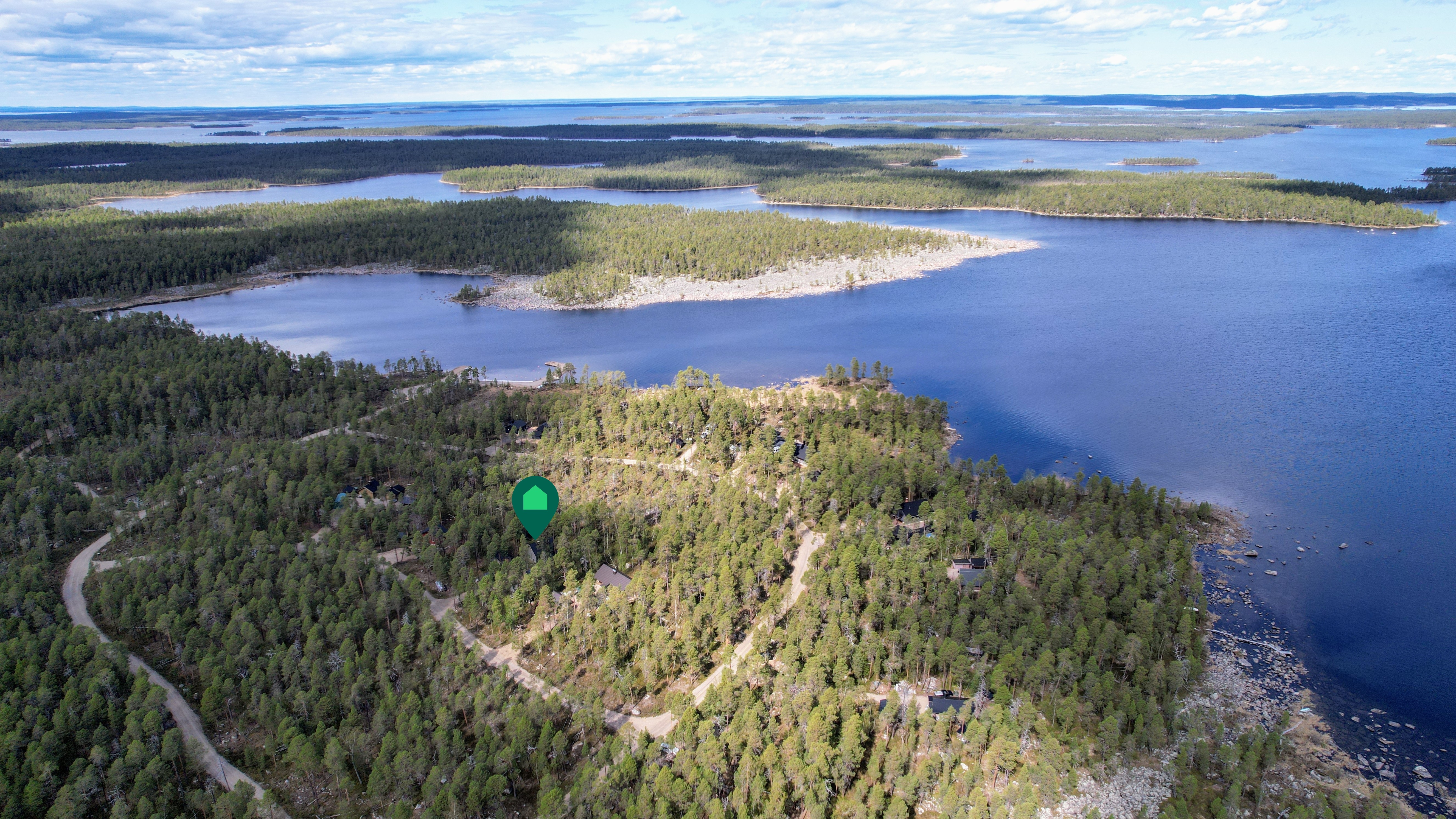 Näkymät Satapetäjäselkää kohti