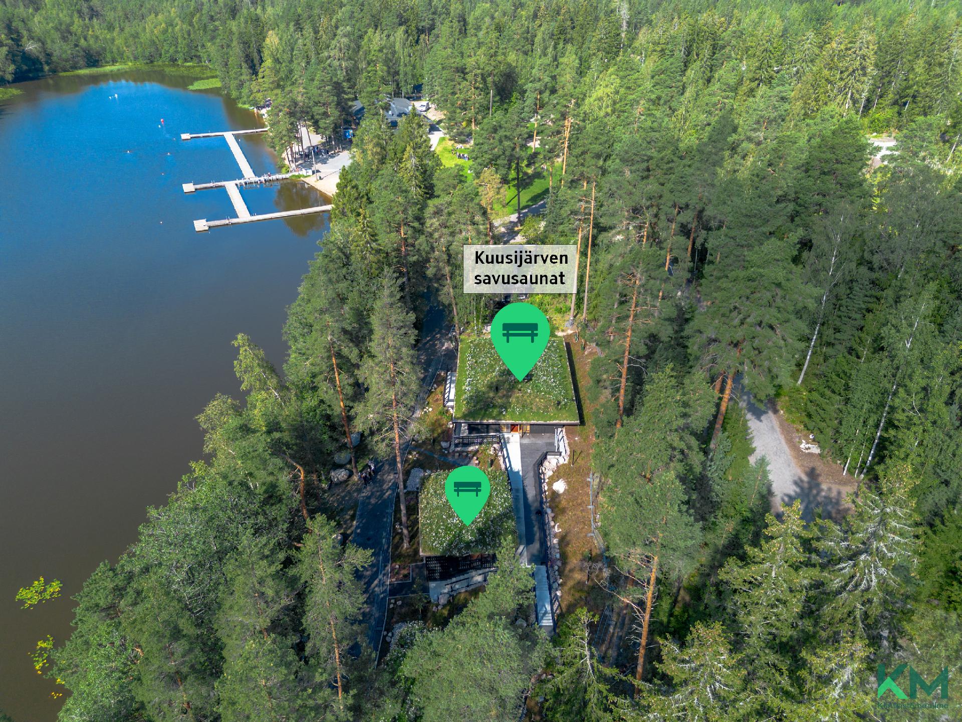 Kuusijärven savusaunat ja Cafe Kuusijärvi