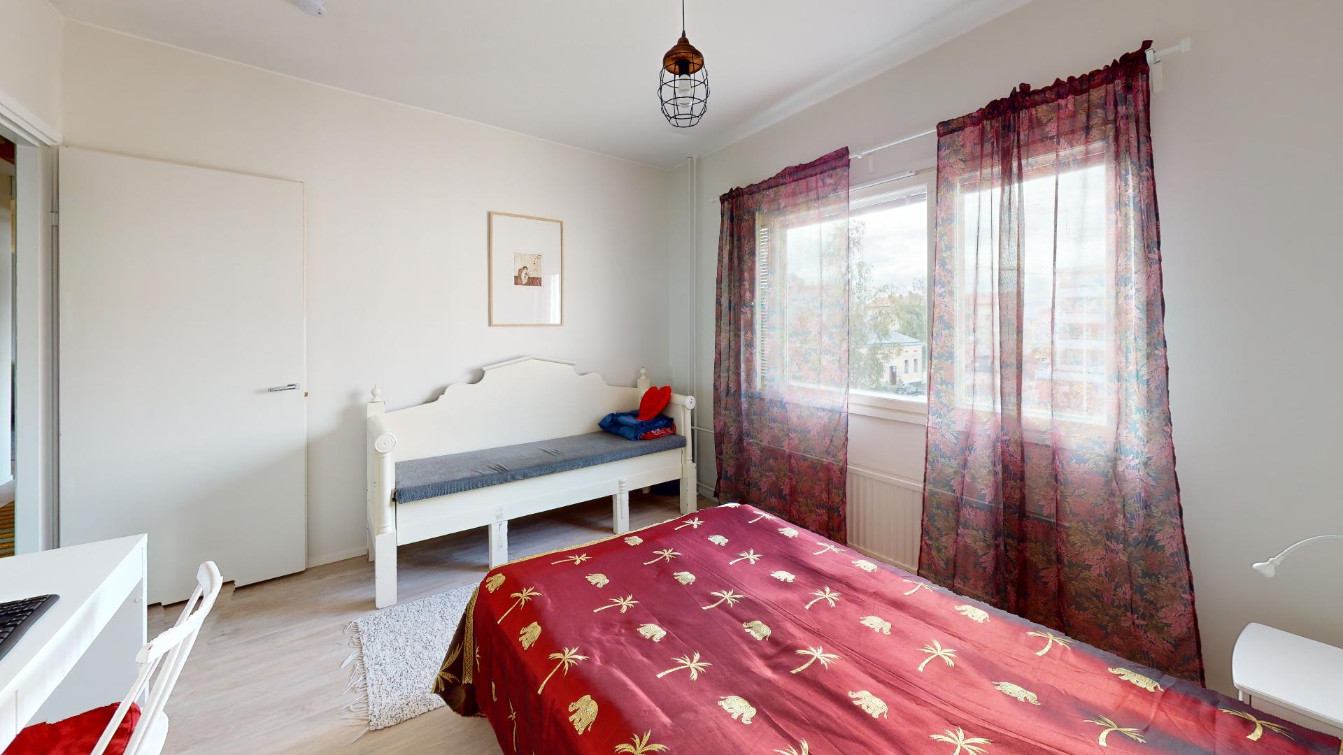 Tilavat makuuhuoneet