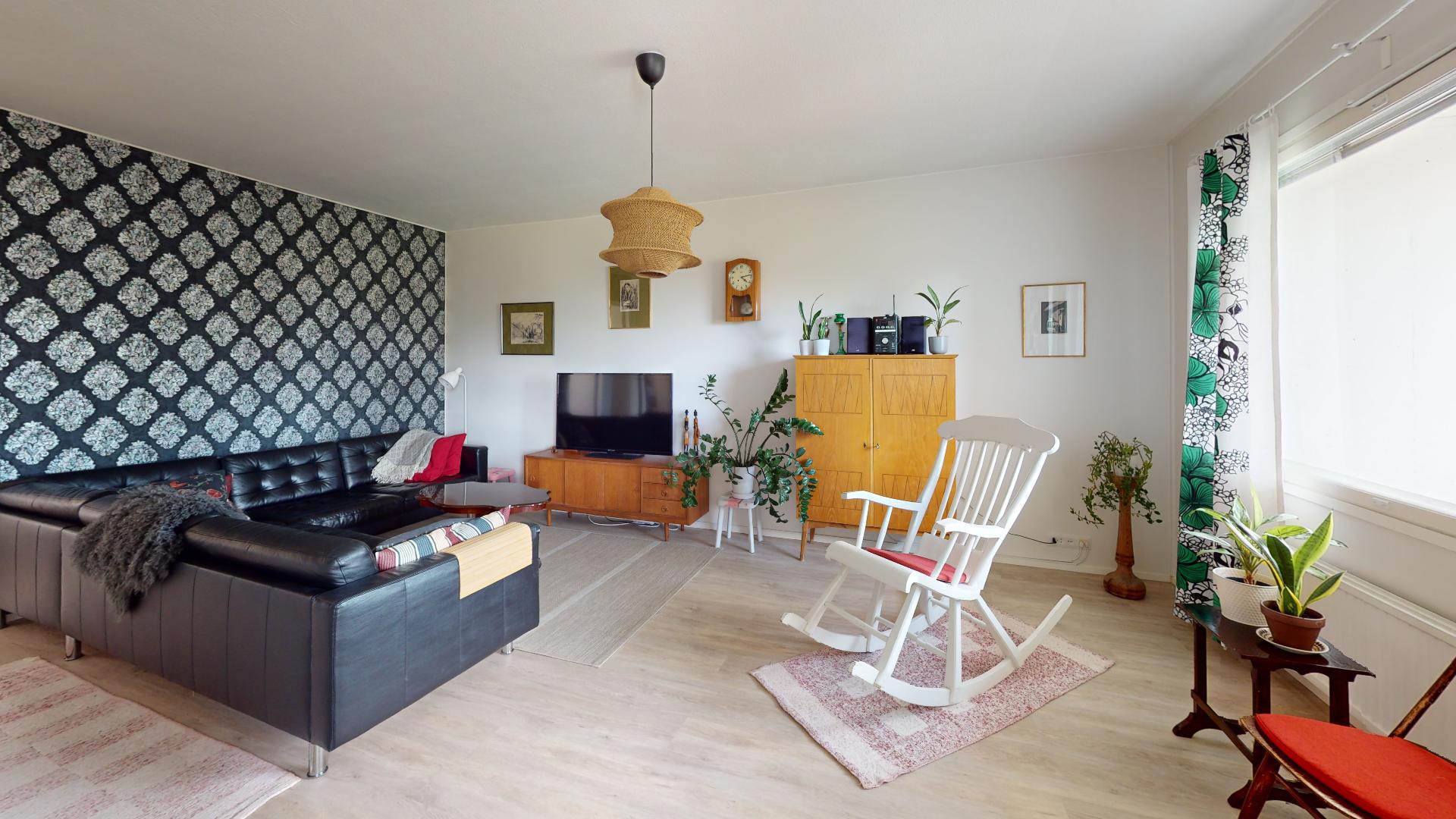 Tehosteseinällä ilmettä