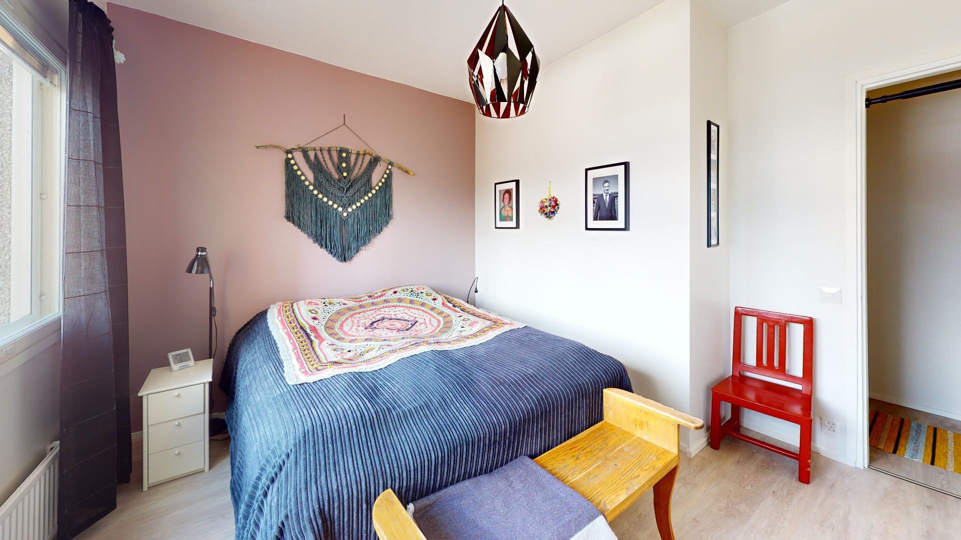 Kauniit värit huoneissa