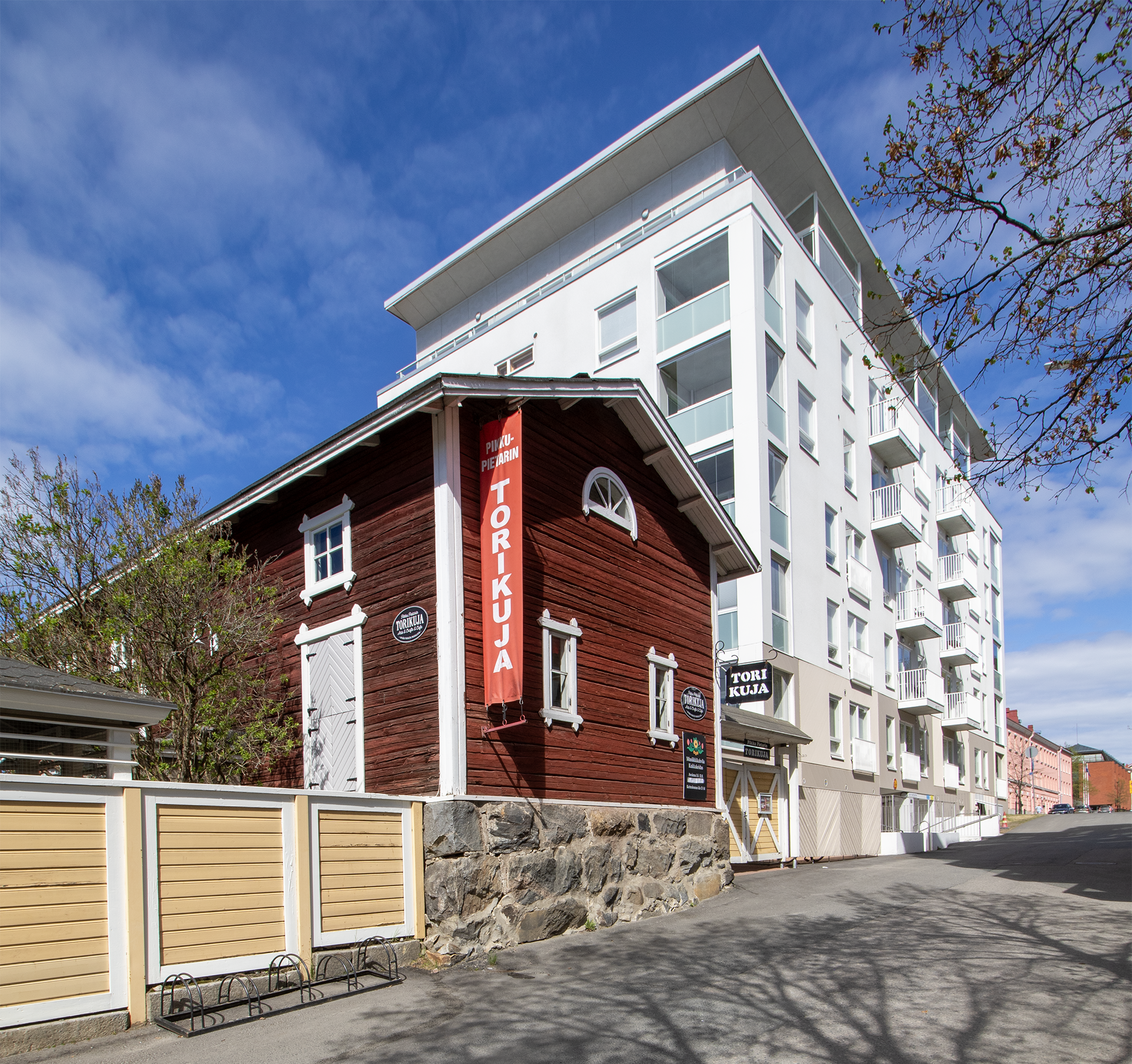 Loistava sijainti aivan ydinkeskustassa.