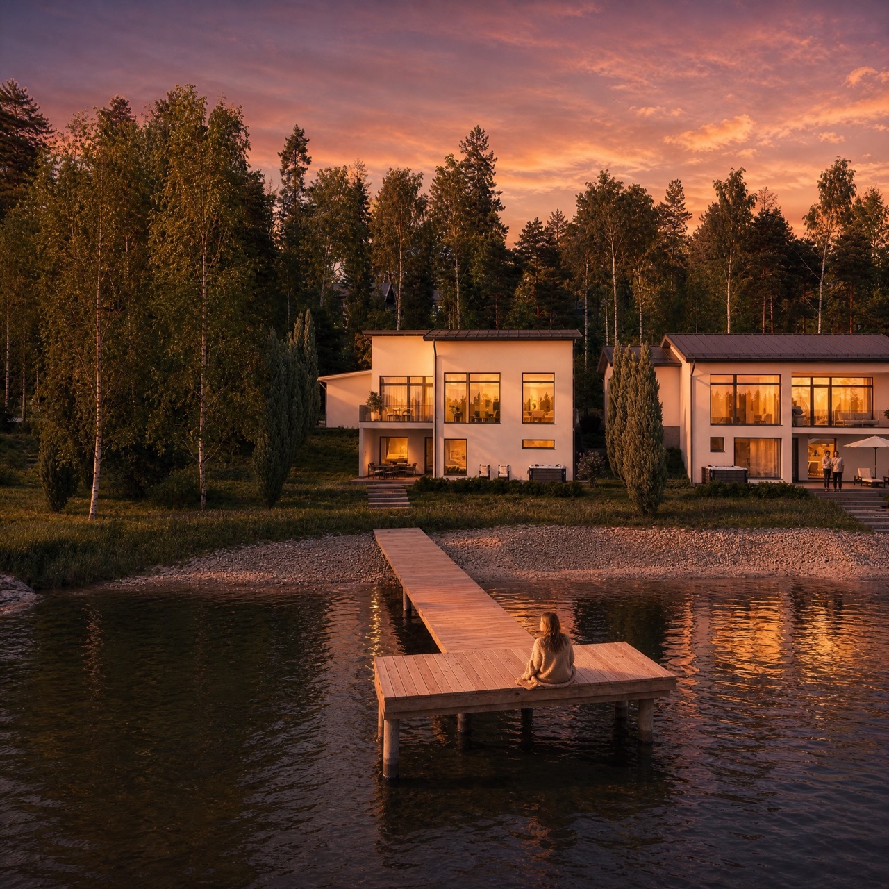 Havainnekuva tontilta 10