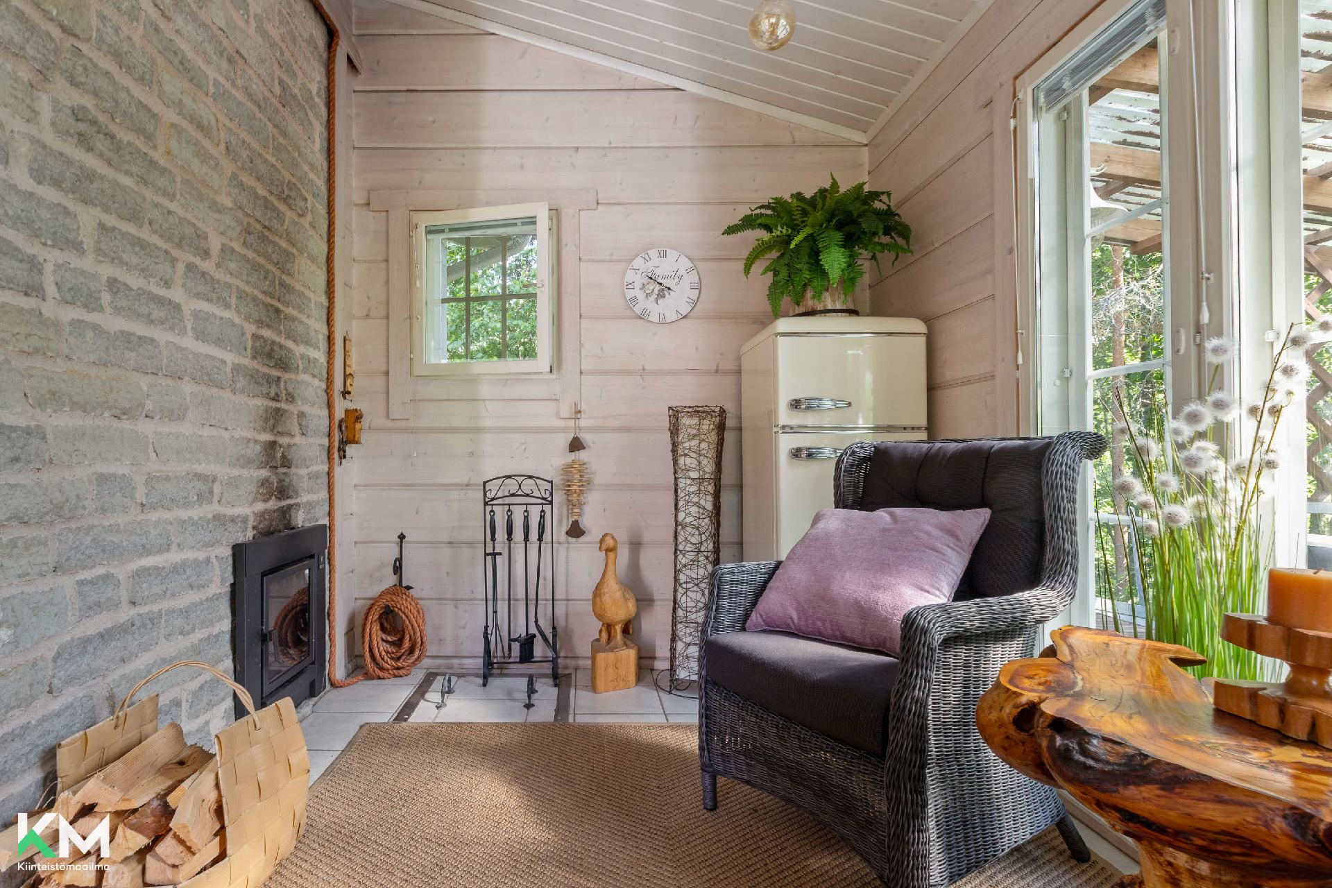 Rantasaunan oleskelutila