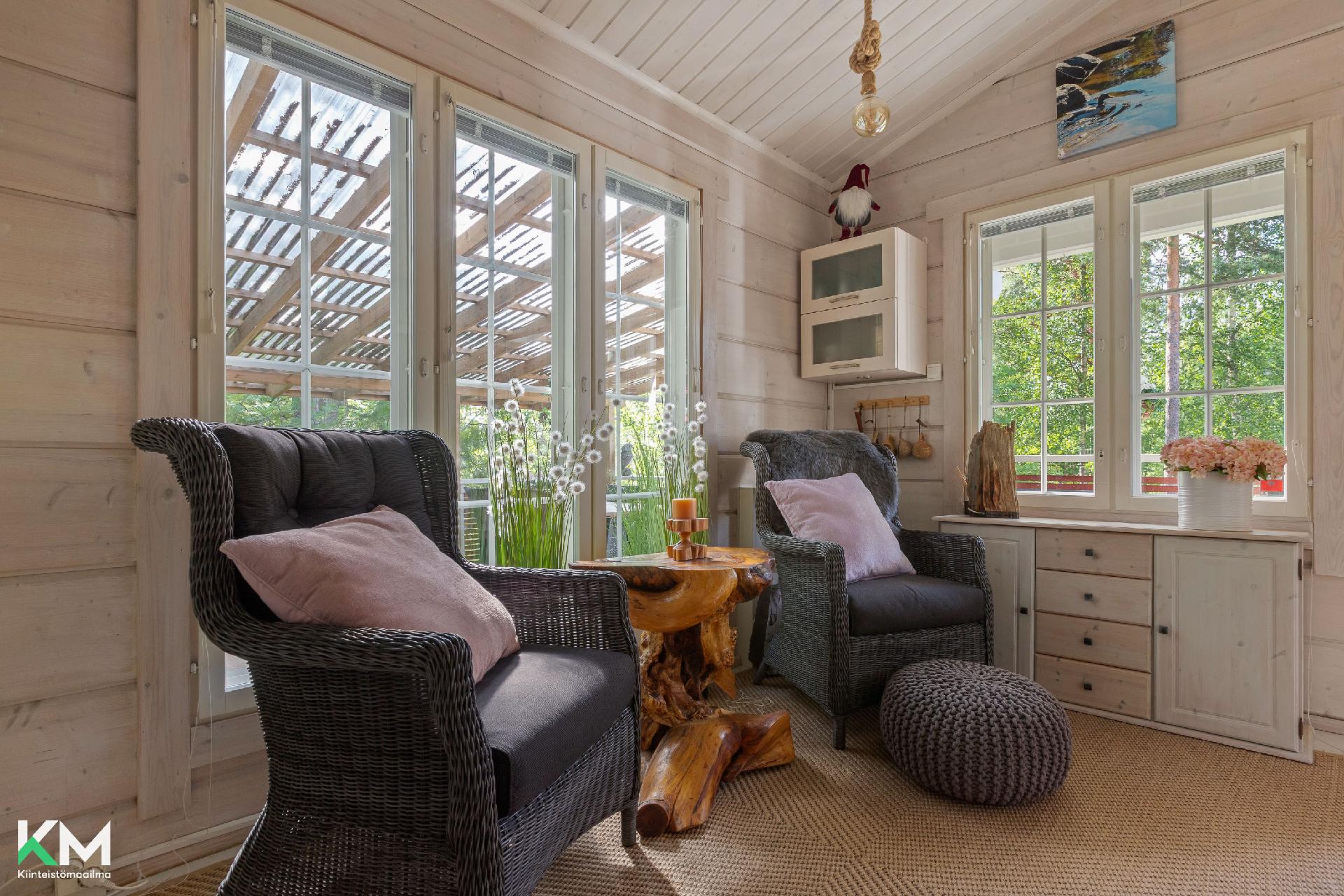 Rantasaunan oleskelutila