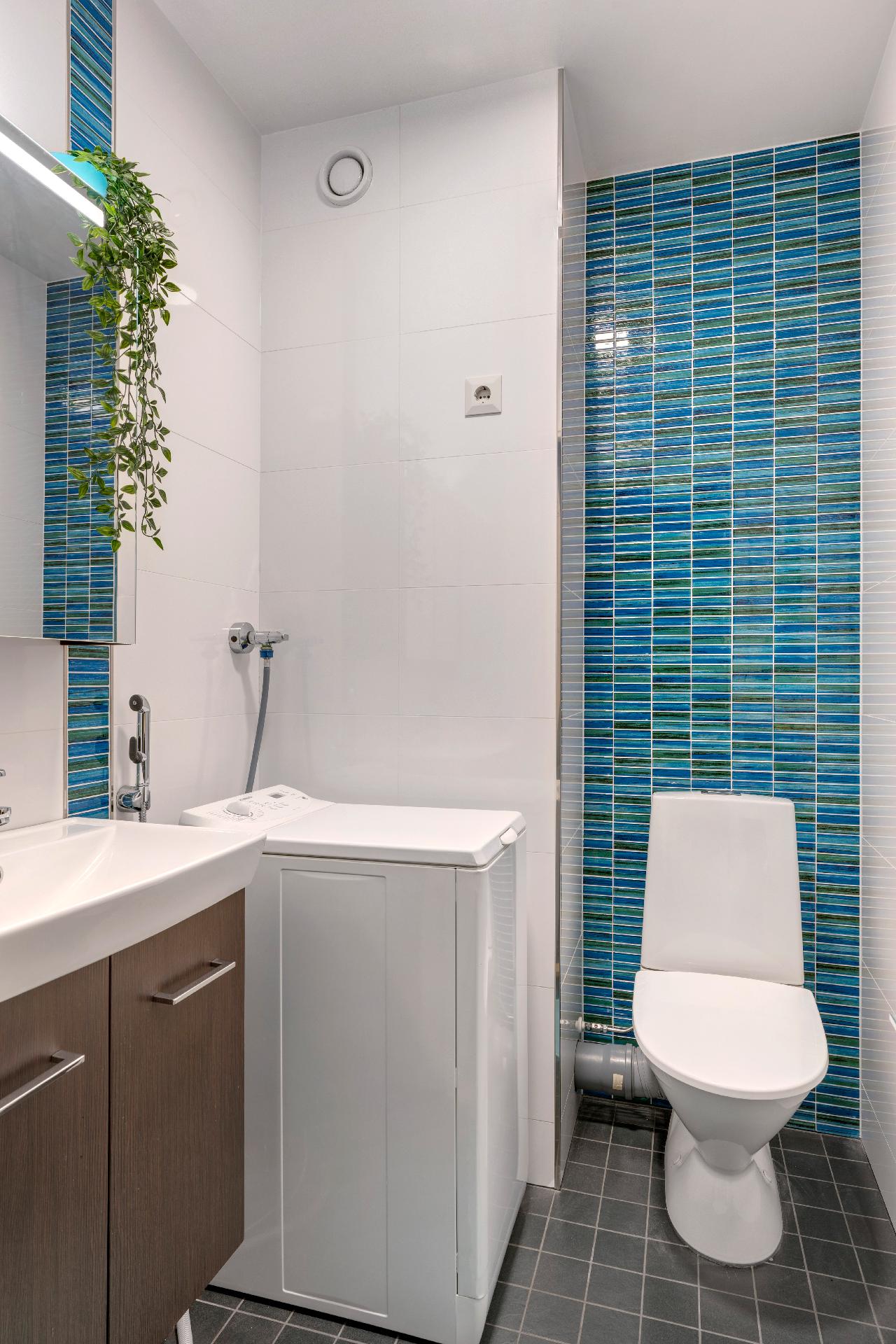 Erillinen wc eteisessä