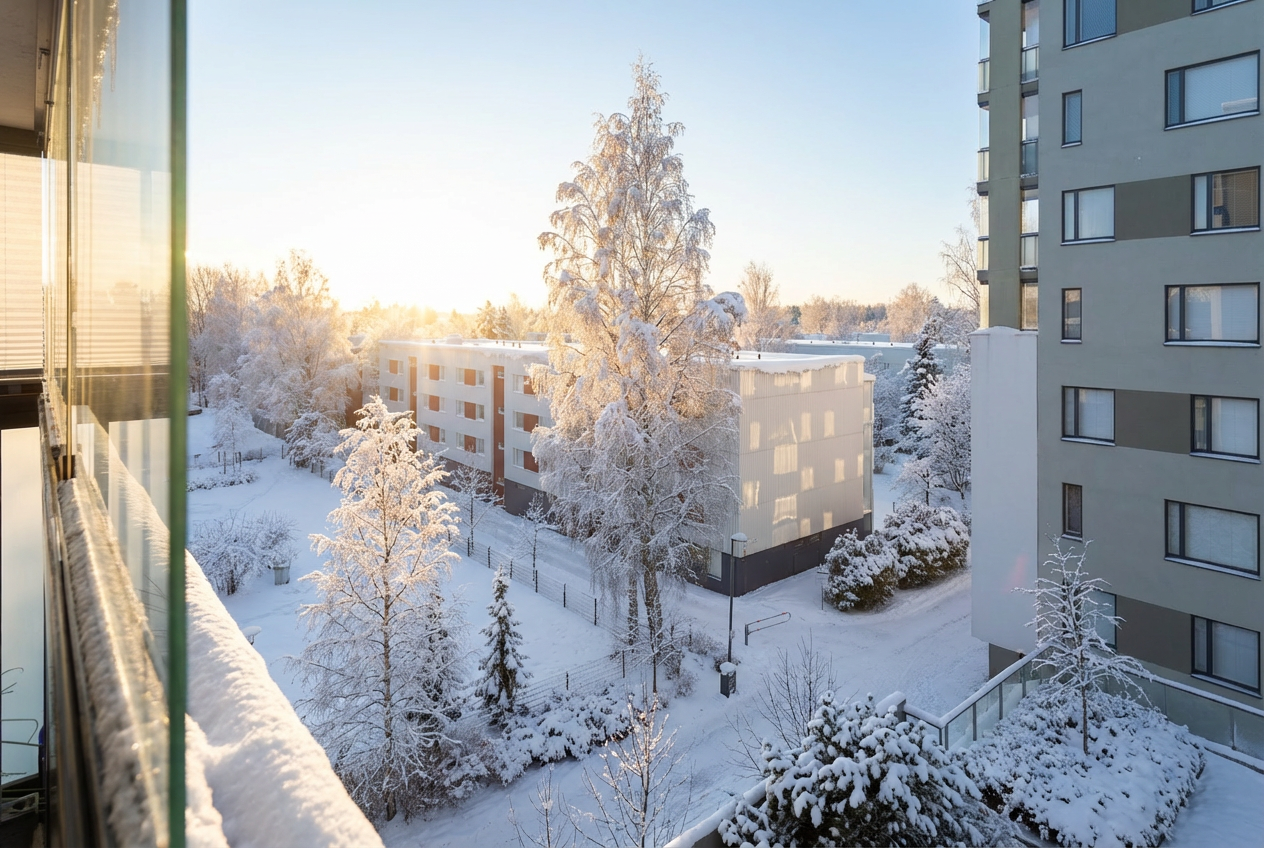 Näkymää parvekkeelta