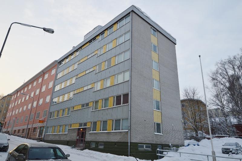 Erinomainen sijainti Kuopion ydinkeskustassa.