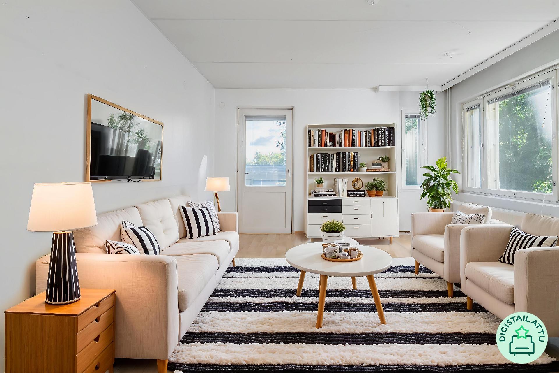 Olohuone digistailattuna