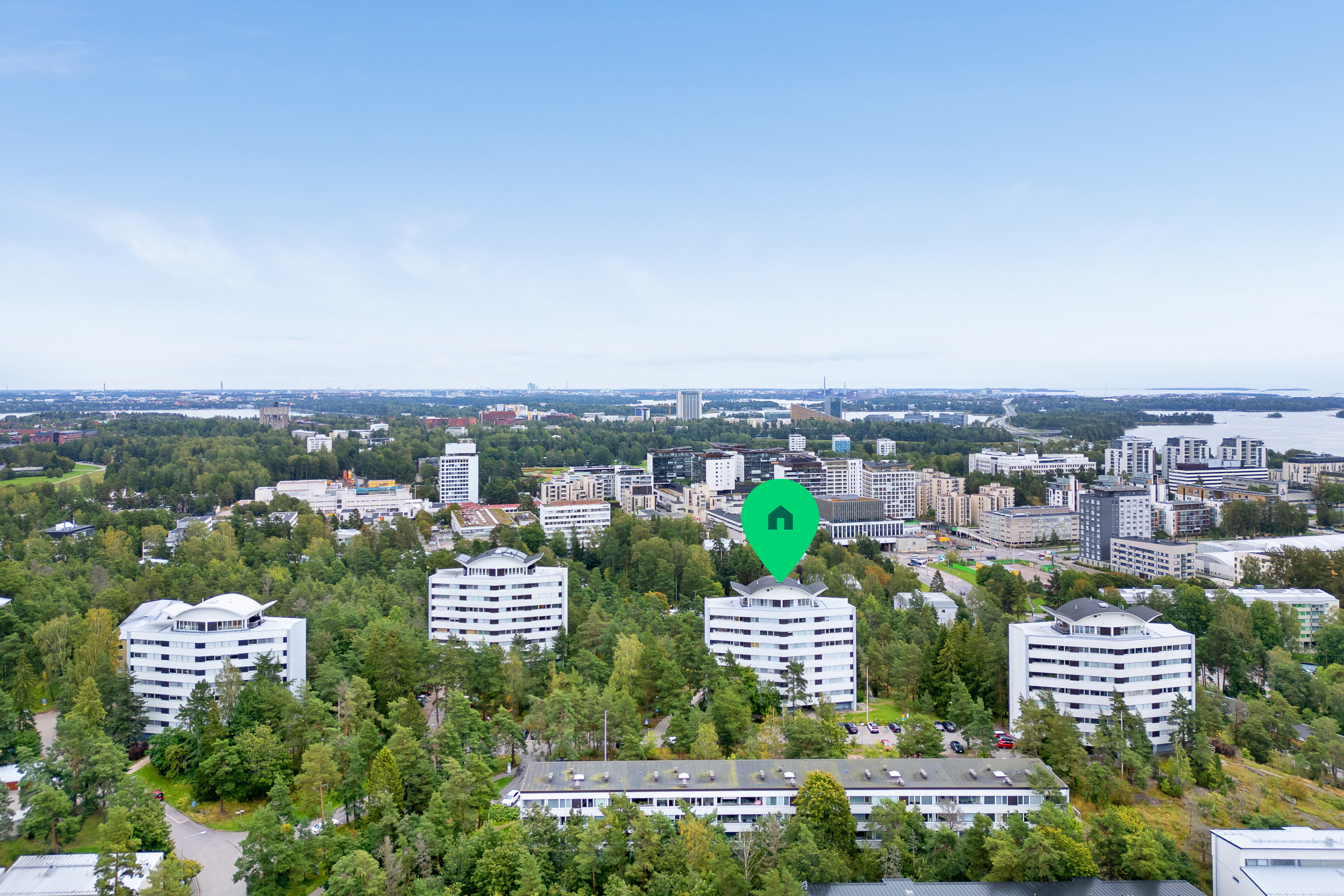 Ilmakuva lännestä