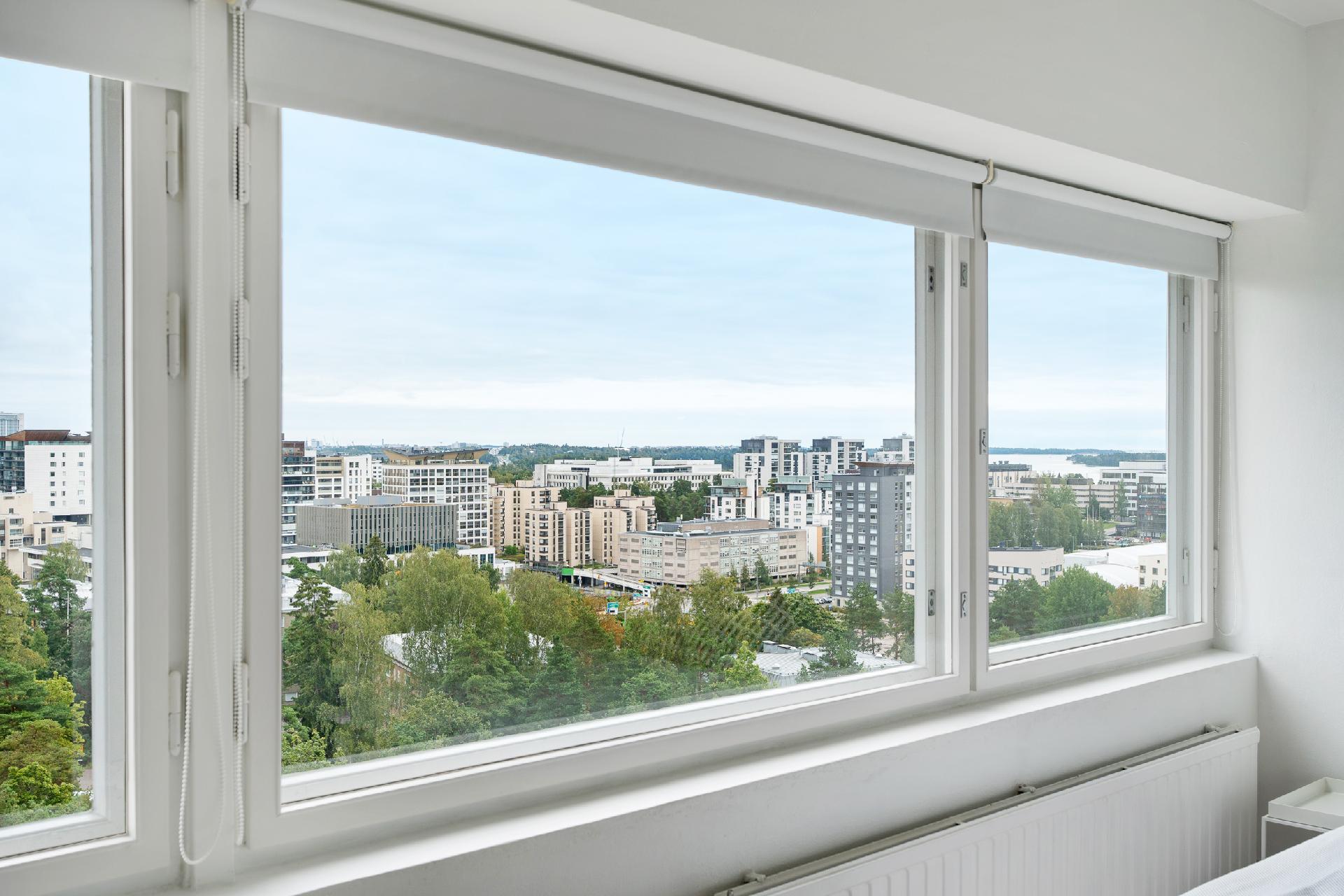 Näkymä päämakuuhuoneesta