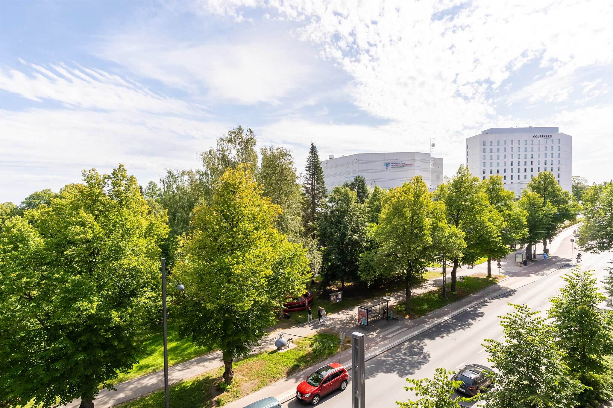 Yliopistonkatu 50, Sorsapuisto, Tampere