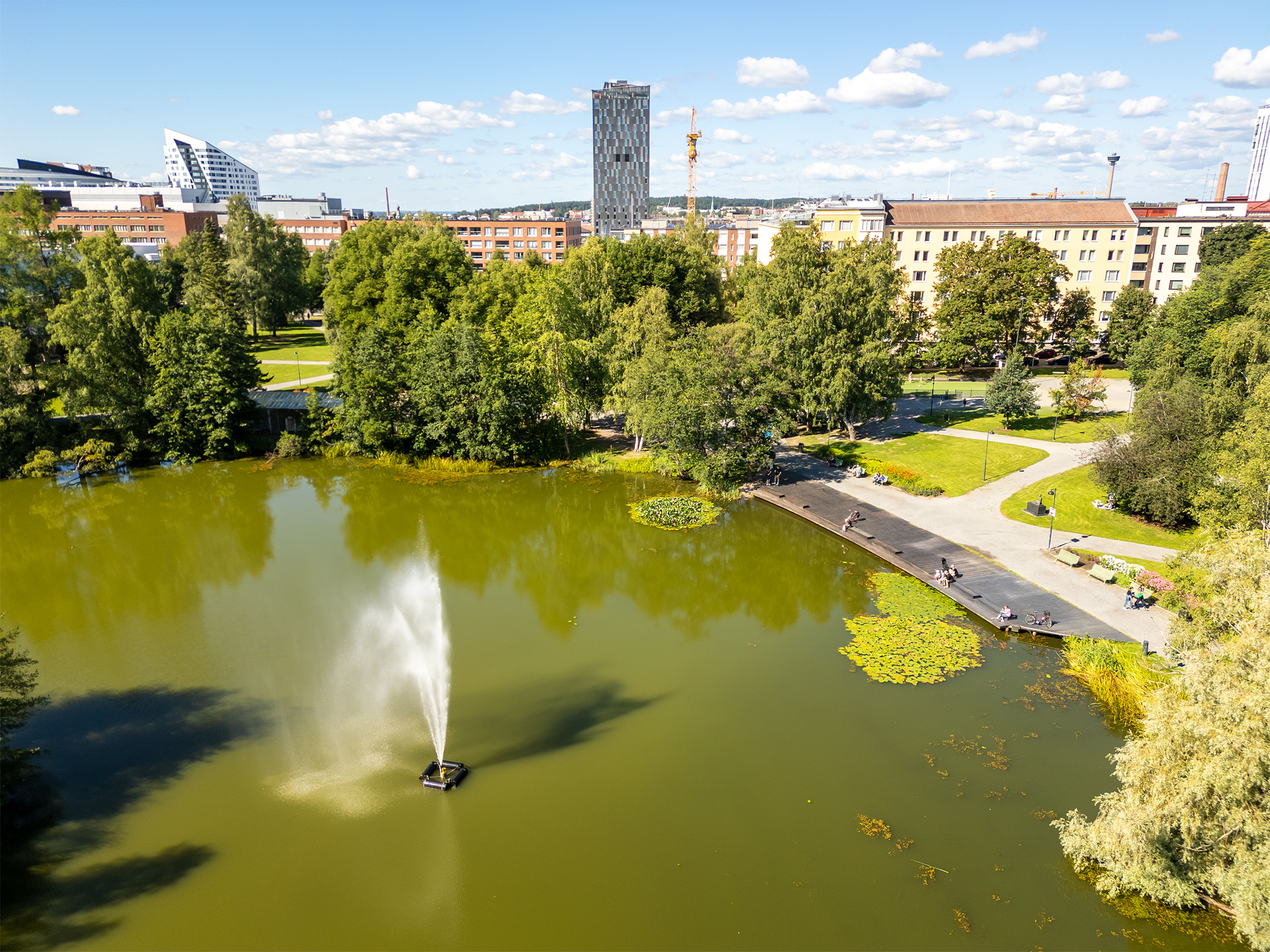 Yliopistonkatu 50, Sorsapuisto, Tampere