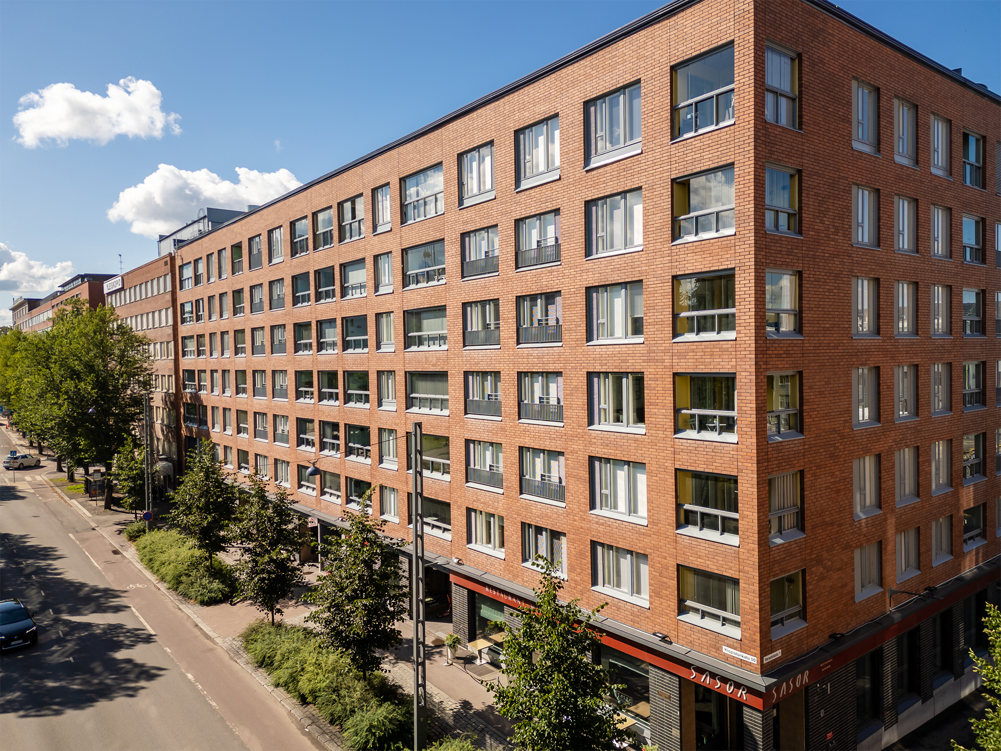 Yliopistonkatu 50, Sorsapuisto, Tampere