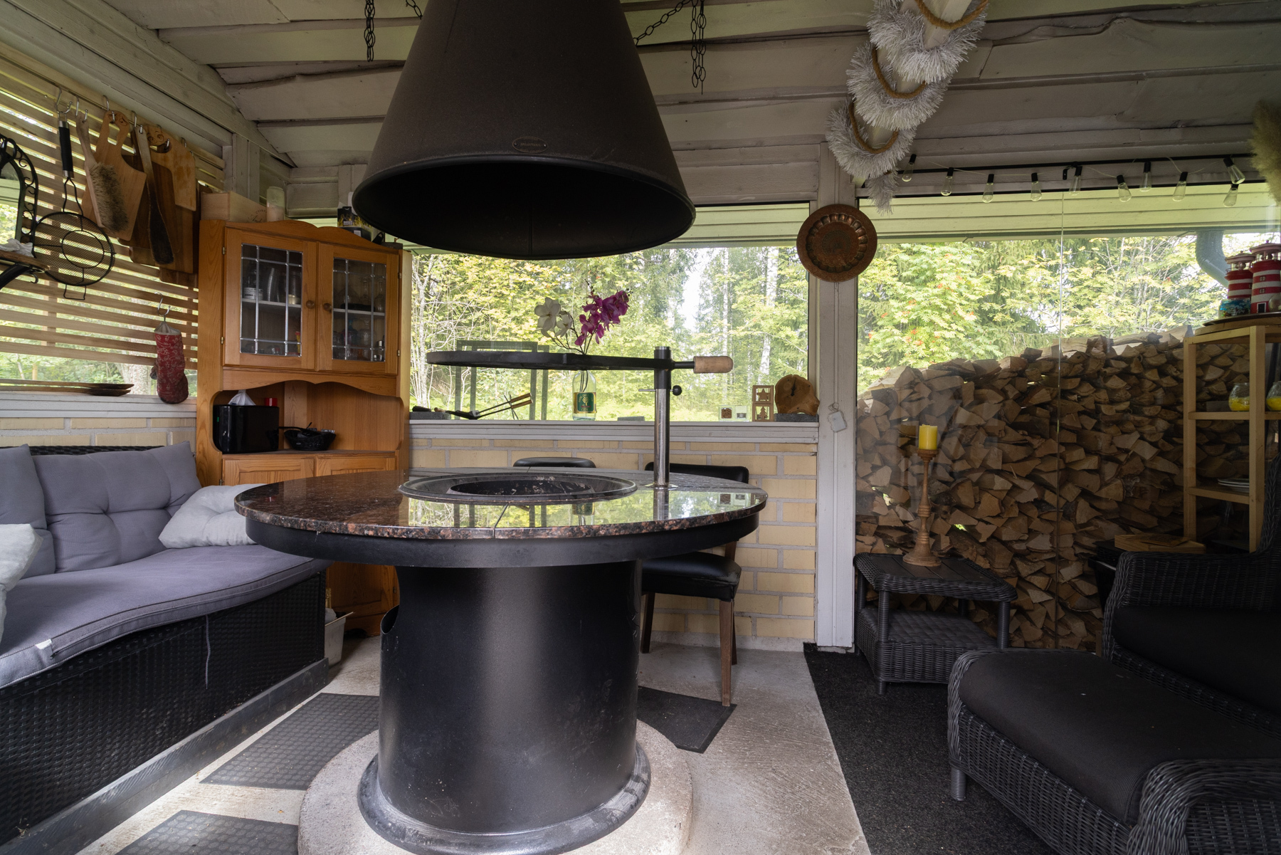 Grillikota (vehreään aikaan)