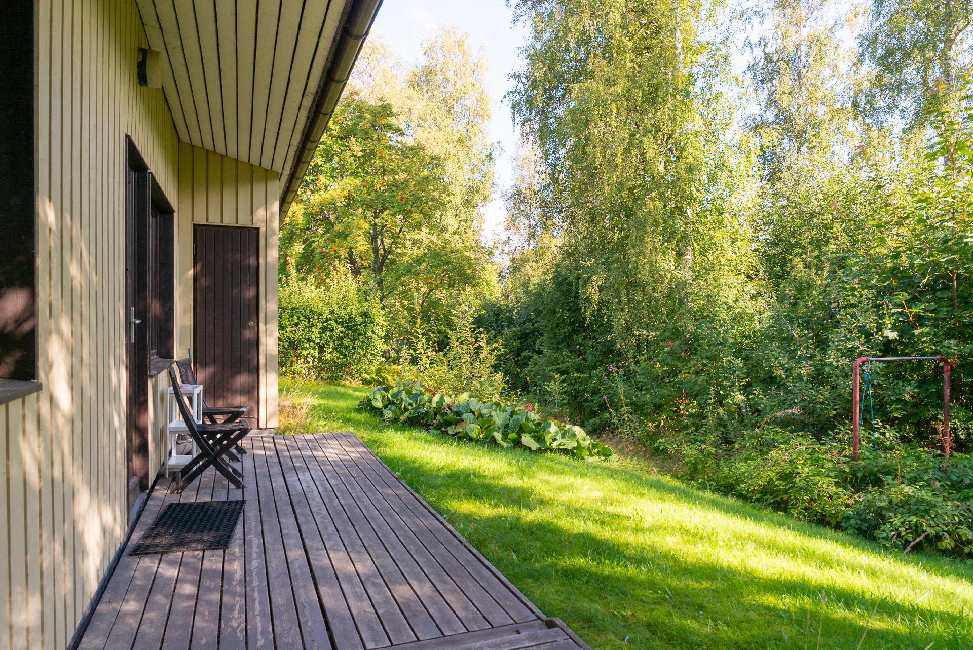 Huoneiston piha-aluetta