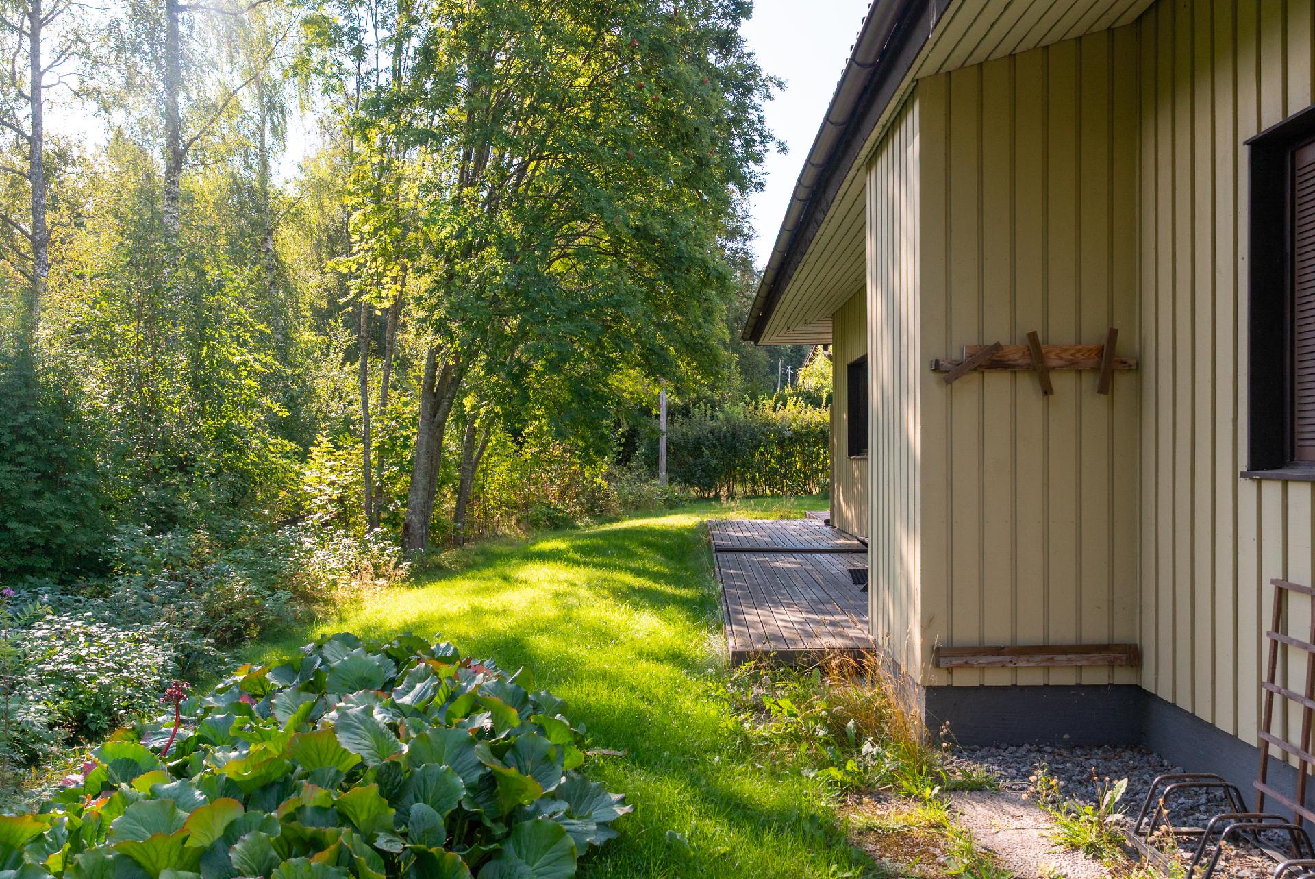 Huoneiston piha-aluetta