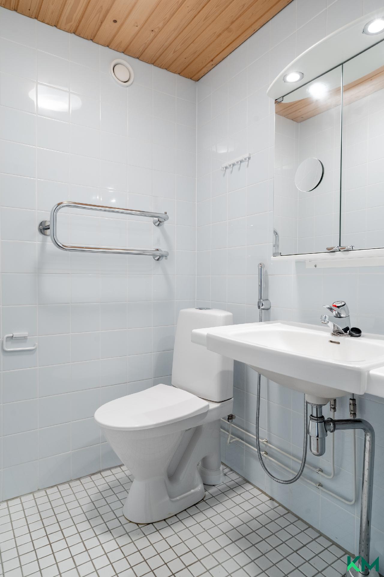 Erillinen wc - Separat toalett. 