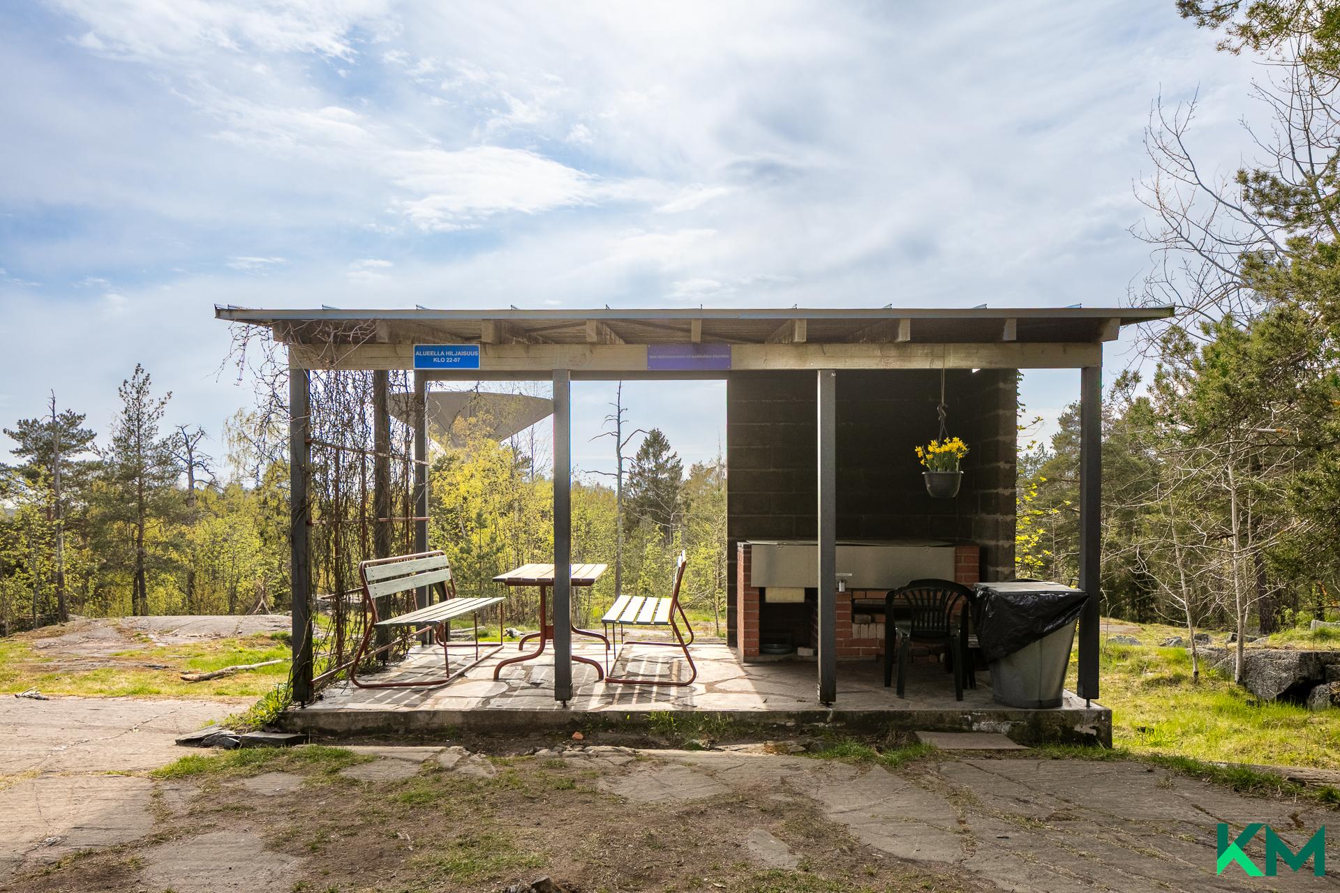 Yhtiön oleskelutilaa