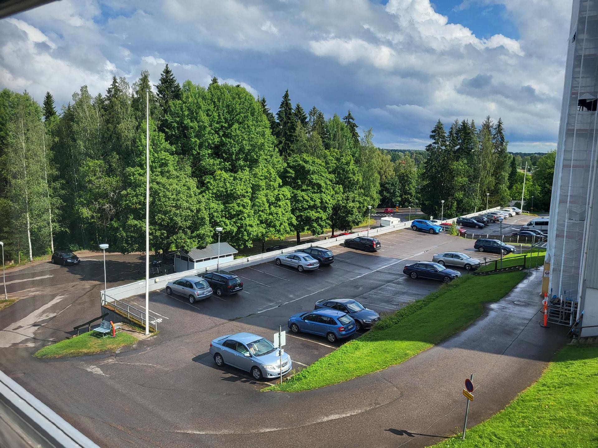 Näkymä keittiöstä