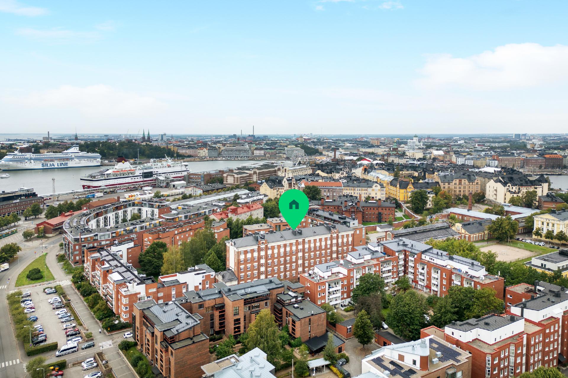 Puolipäivänkatu 4, Katajanokka, Helsinki