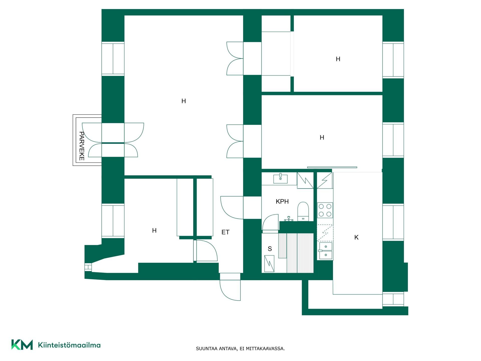 Puolipäivänkatu 4, Katajanokka, Helsinki