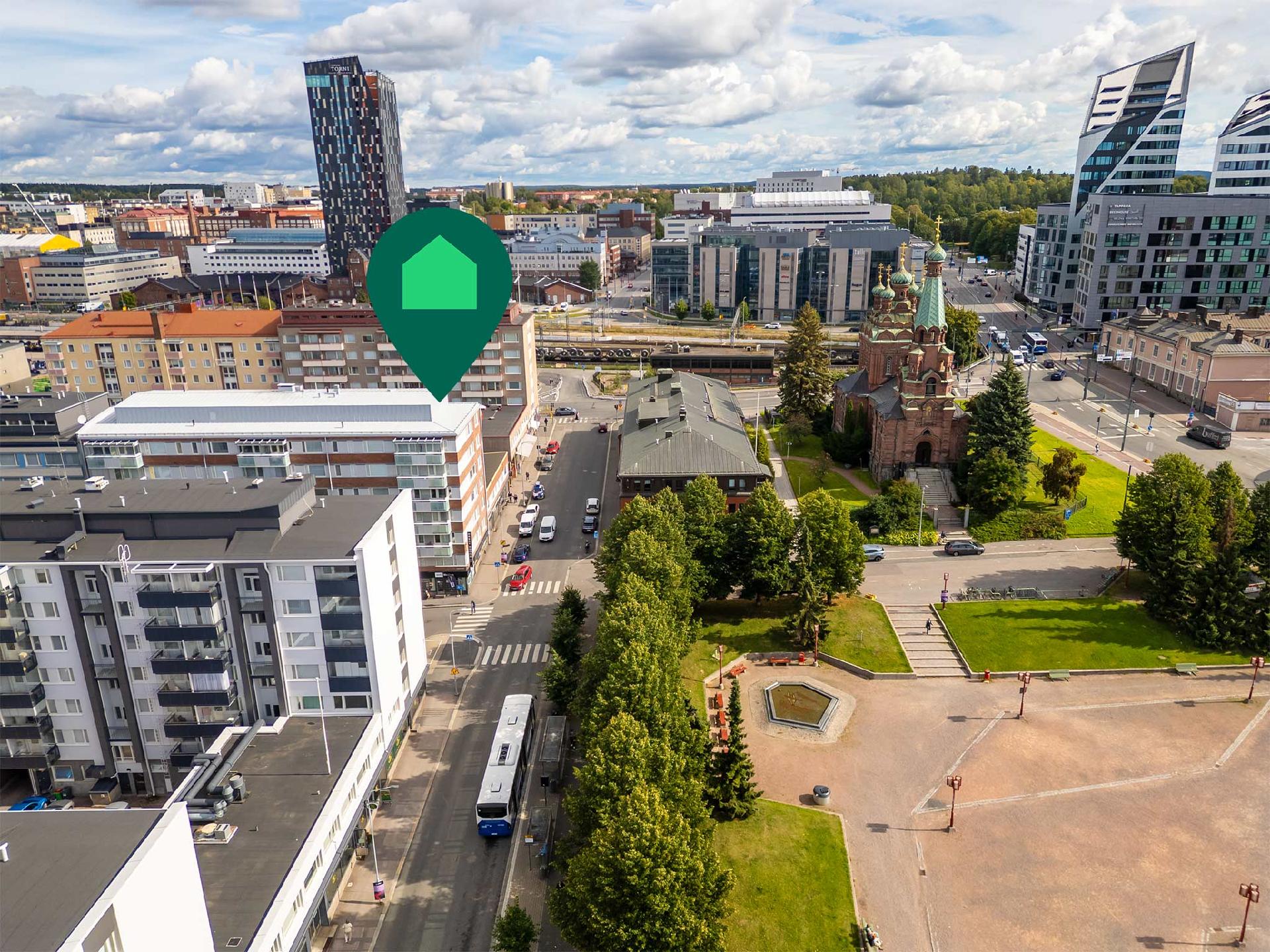 Tuomiokirkonkatu 25, Keskusta, Tampere