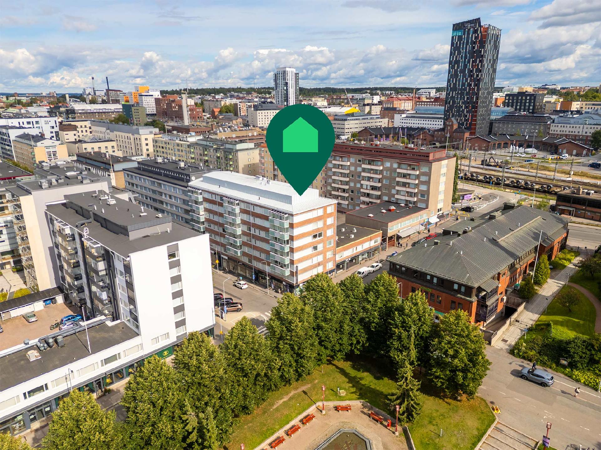 Tuomiokirkonkatu 25, Keskusta, Tampere