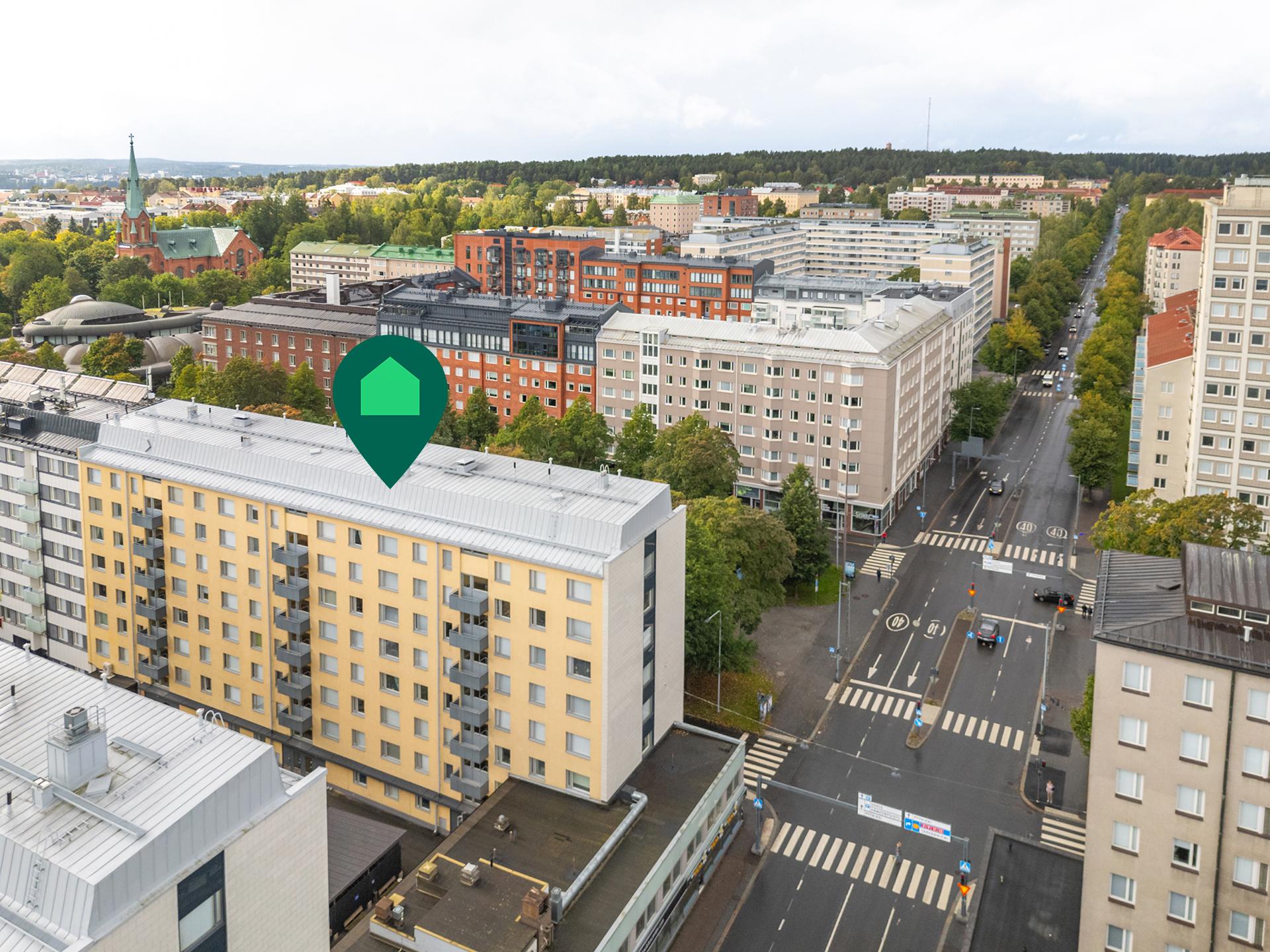 Hämeenpuisto 17-19, Keskusta, Tampere