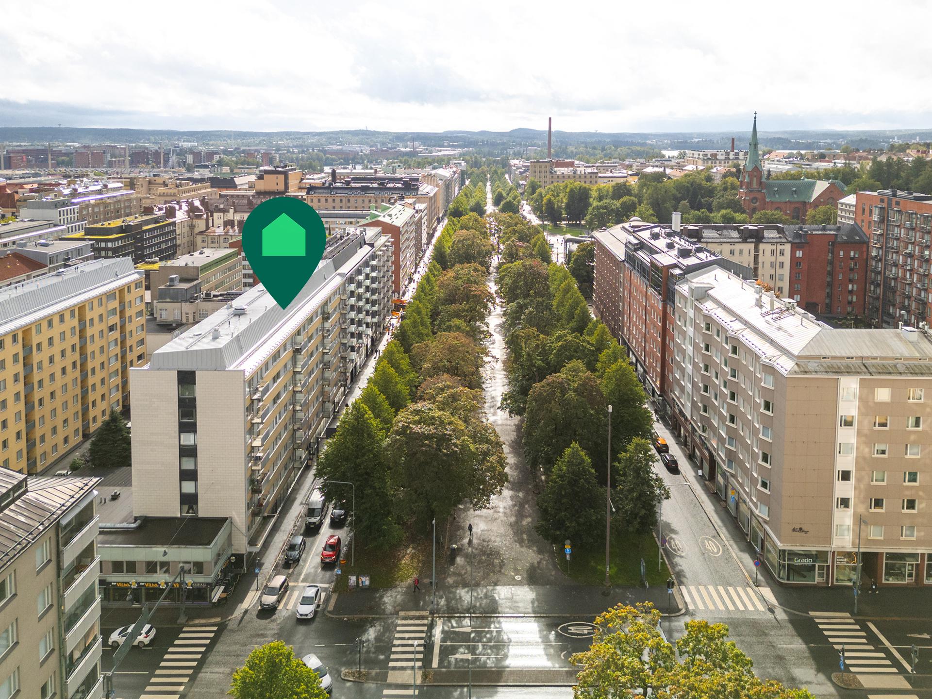 Hämeenpuisto 17-19, Keskusta, Tampere