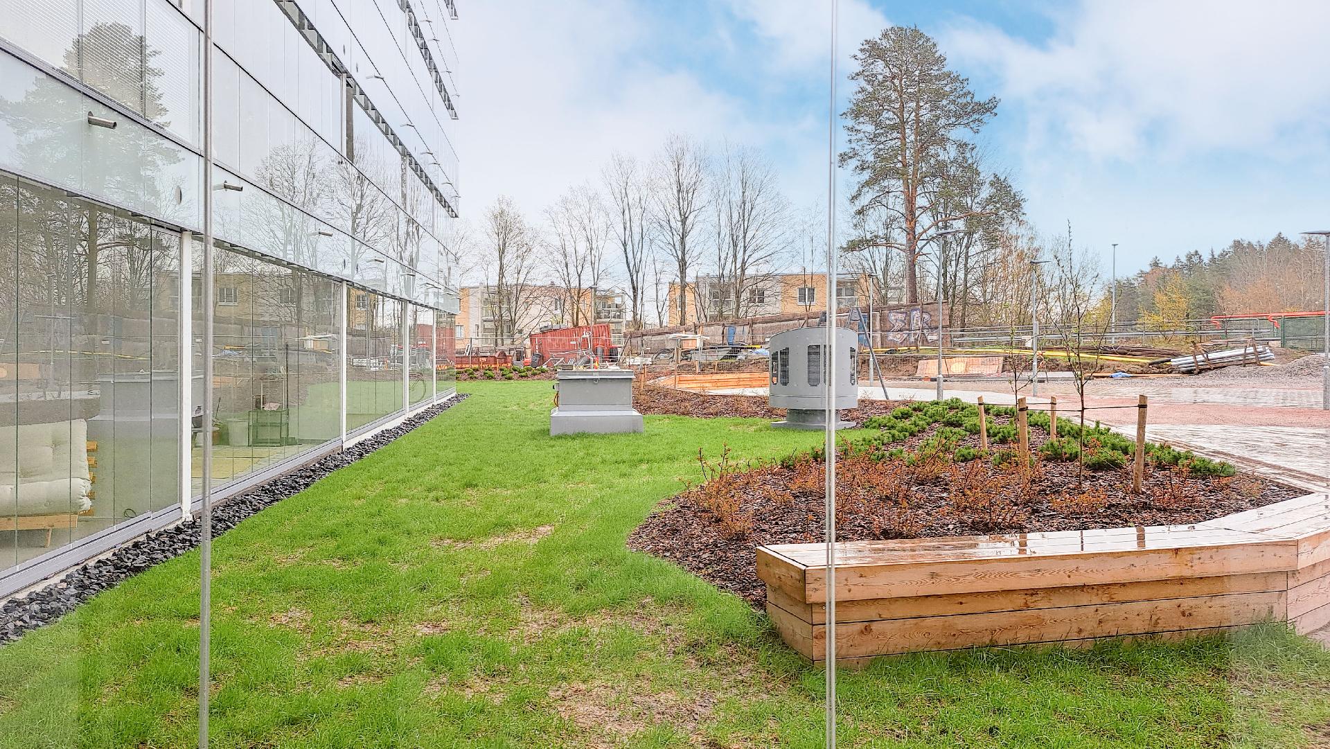 näkymä terassiparvekkeelta