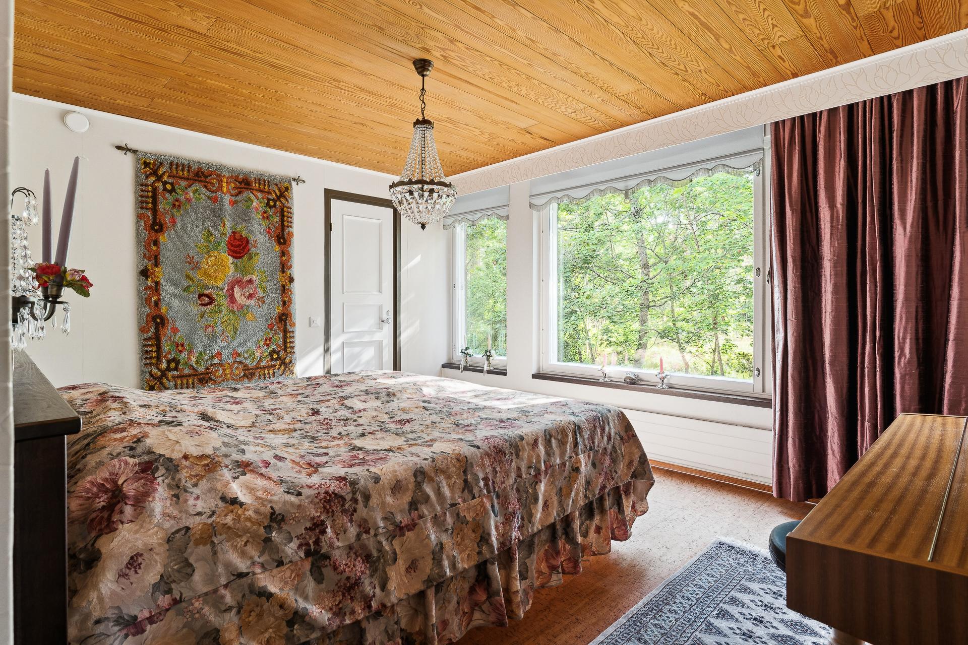 Yläkerran master bedroom