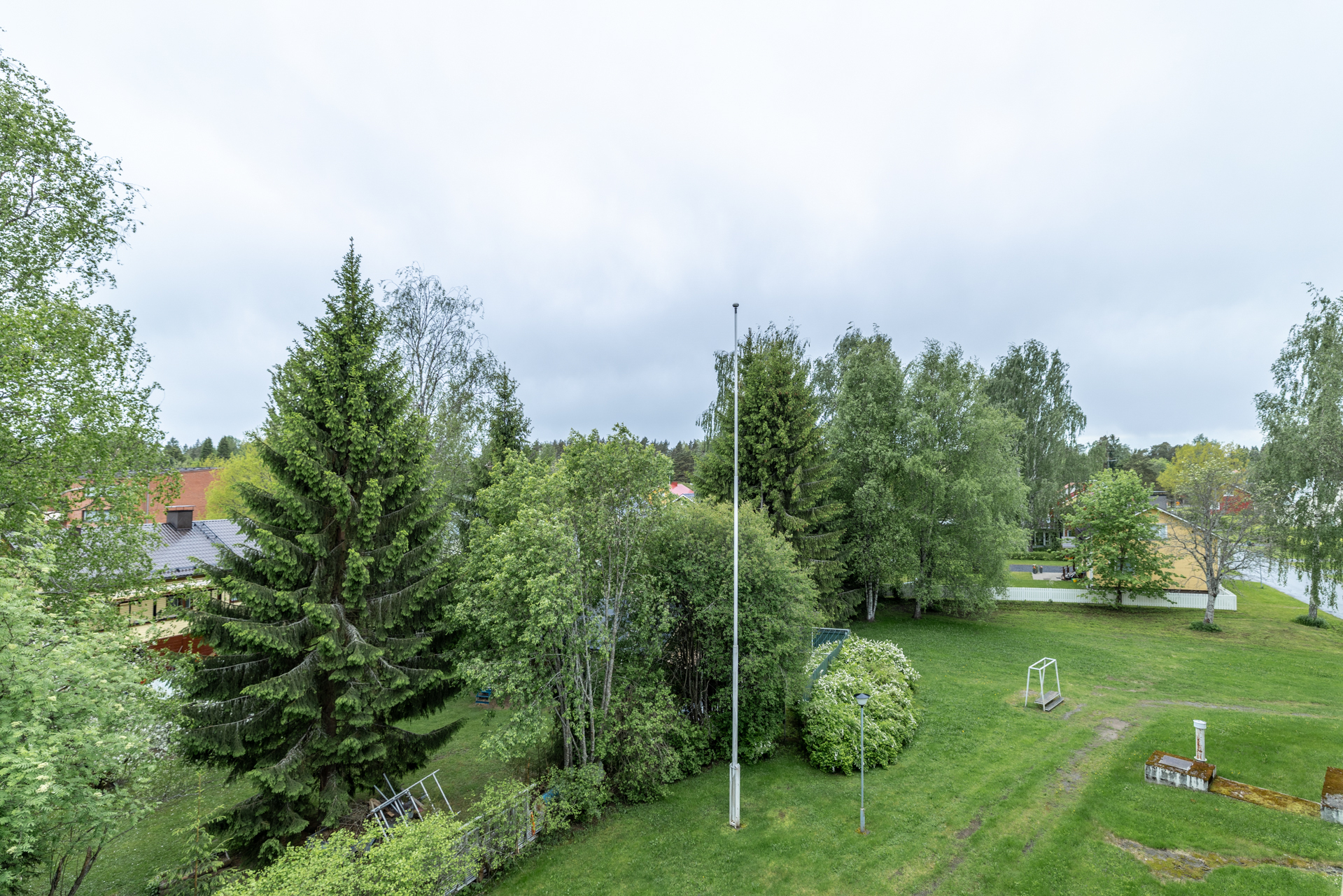 maisema parvekkeelta