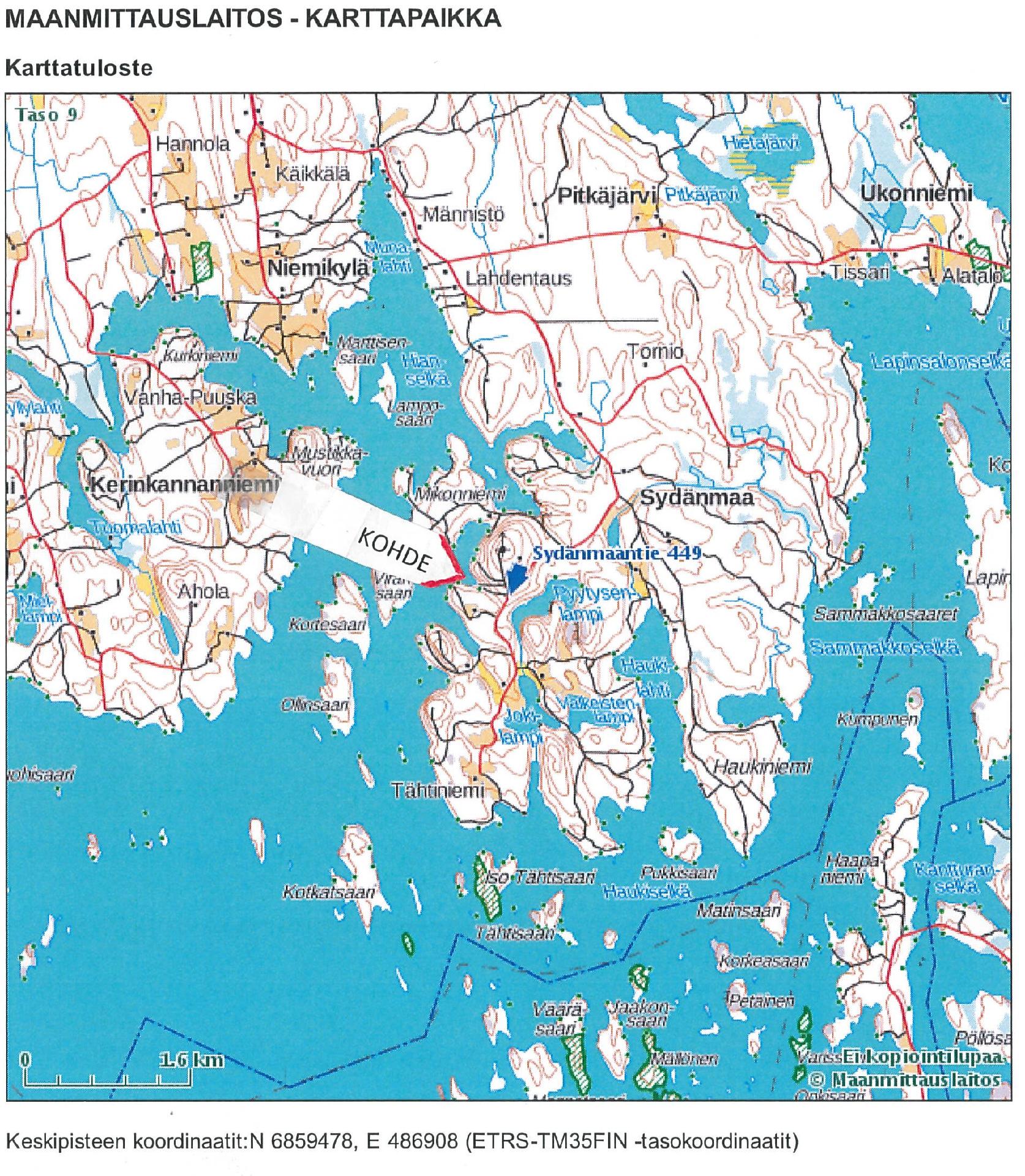 Sydänmaantie 449, Kangasniemi, Kangasniemi