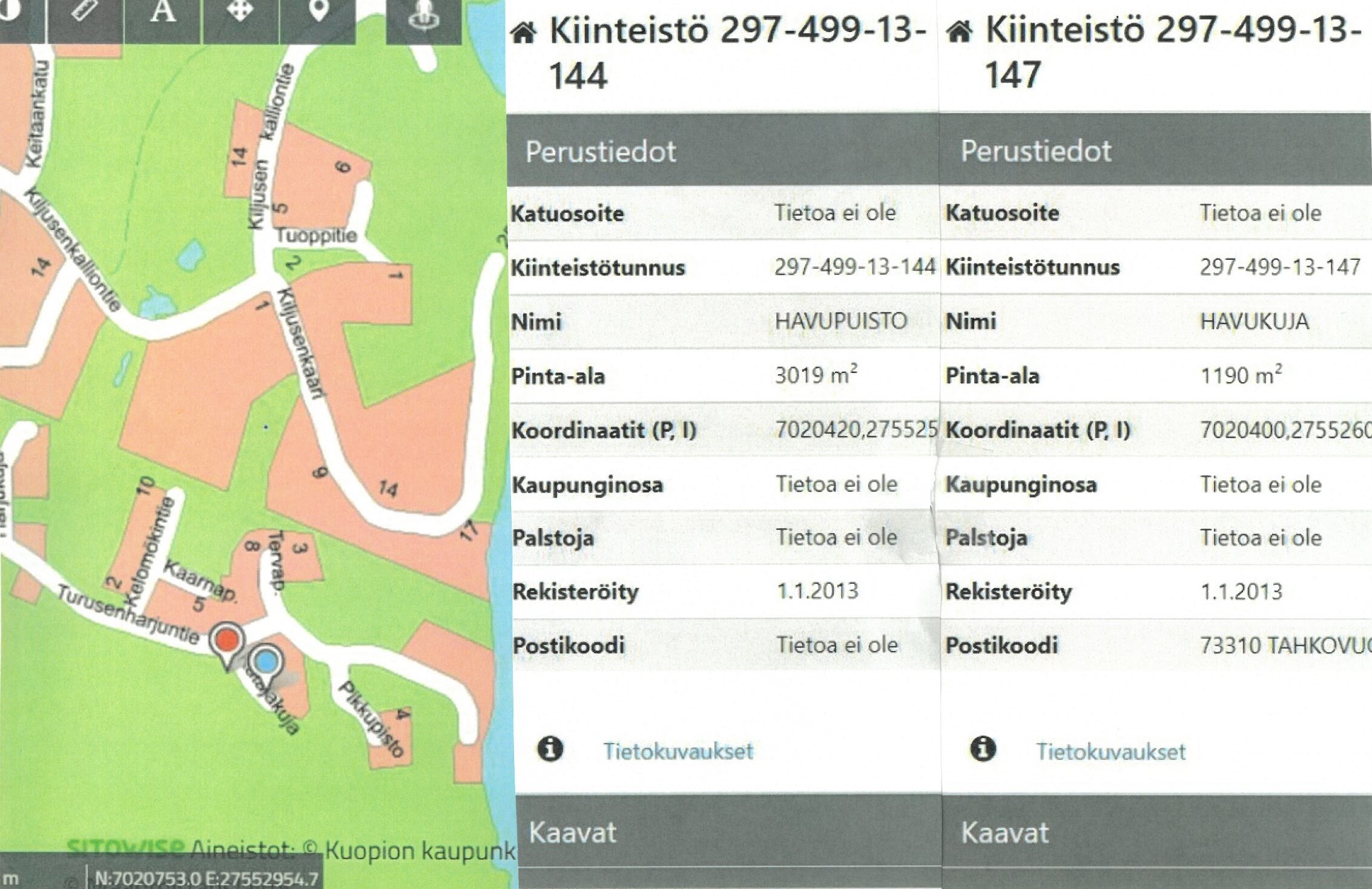 Katajakuja 4, Tahkovuori, Kuopio