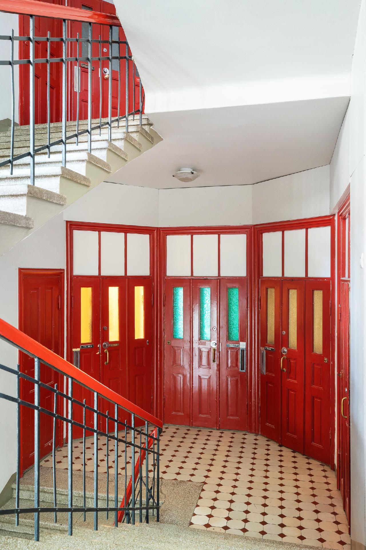 Tyylikäs rappukäytävä