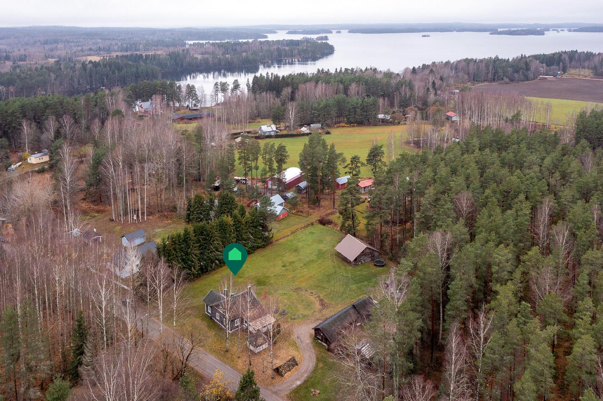 Pälkäneveden rannat lähellä