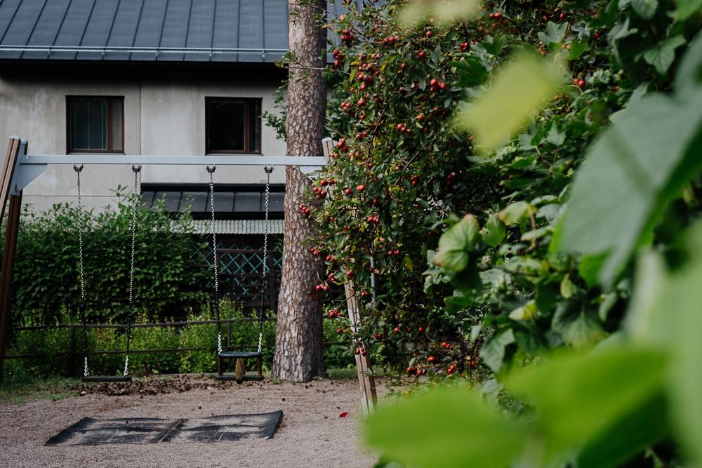 Taloyhtiön suojainen piha