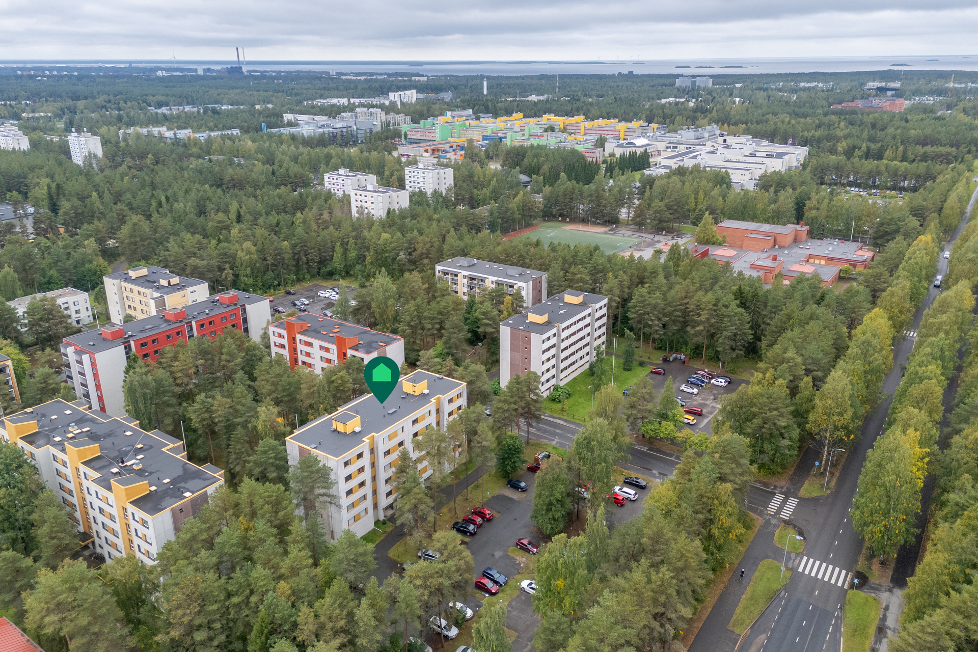 Tapiontie 3, Linnanmaa, Oulu