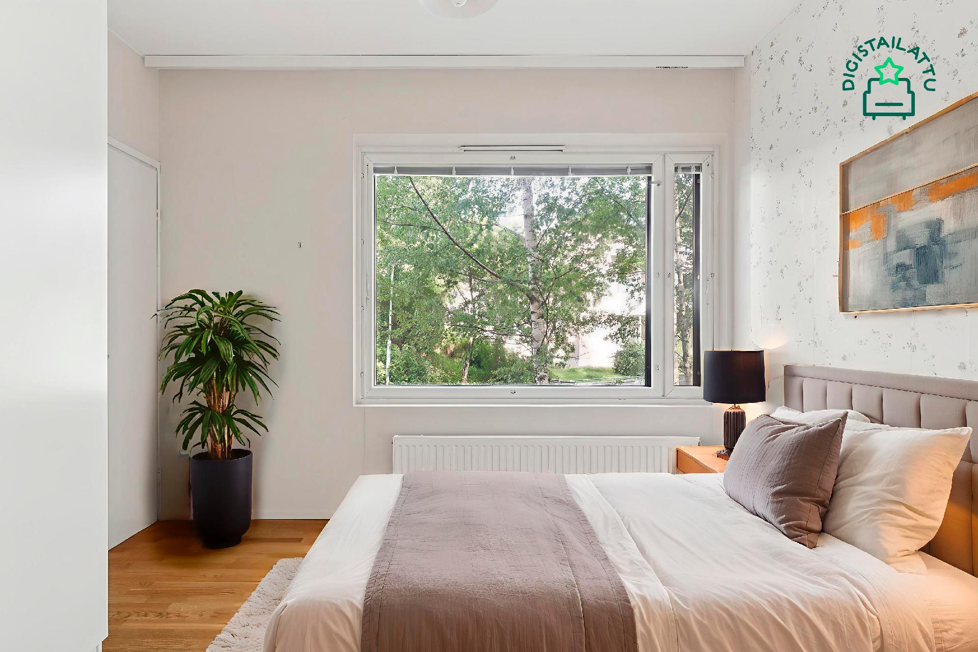 Digistailattu makuuhuone